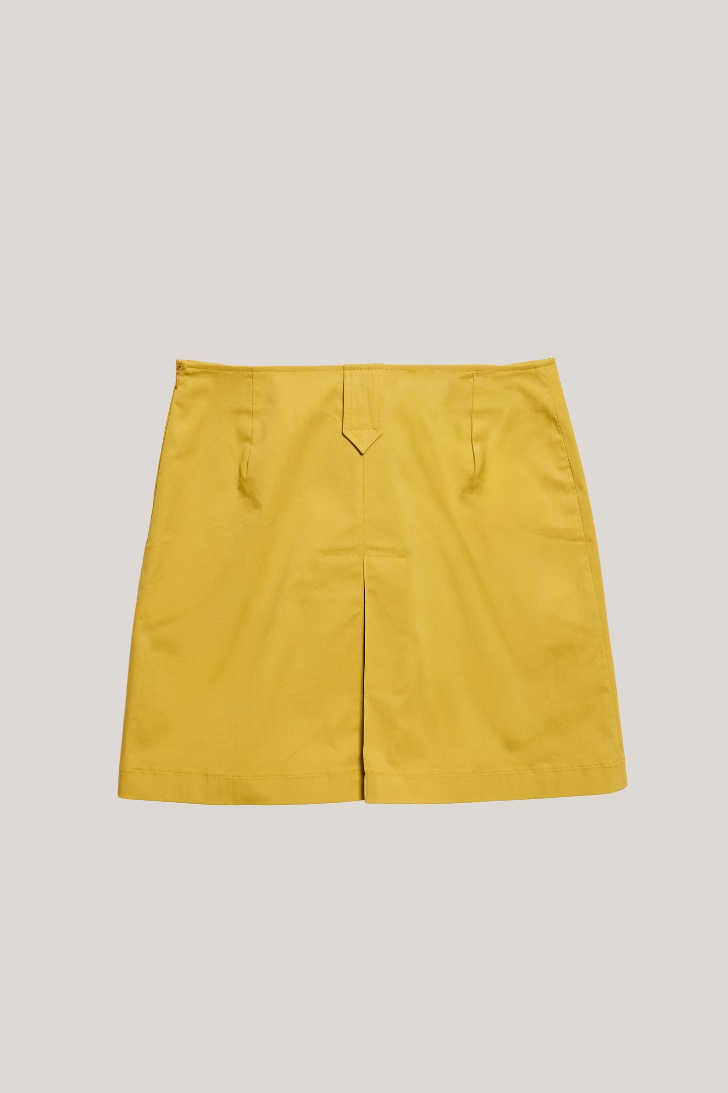 JUPE À POCHES SAFRAN