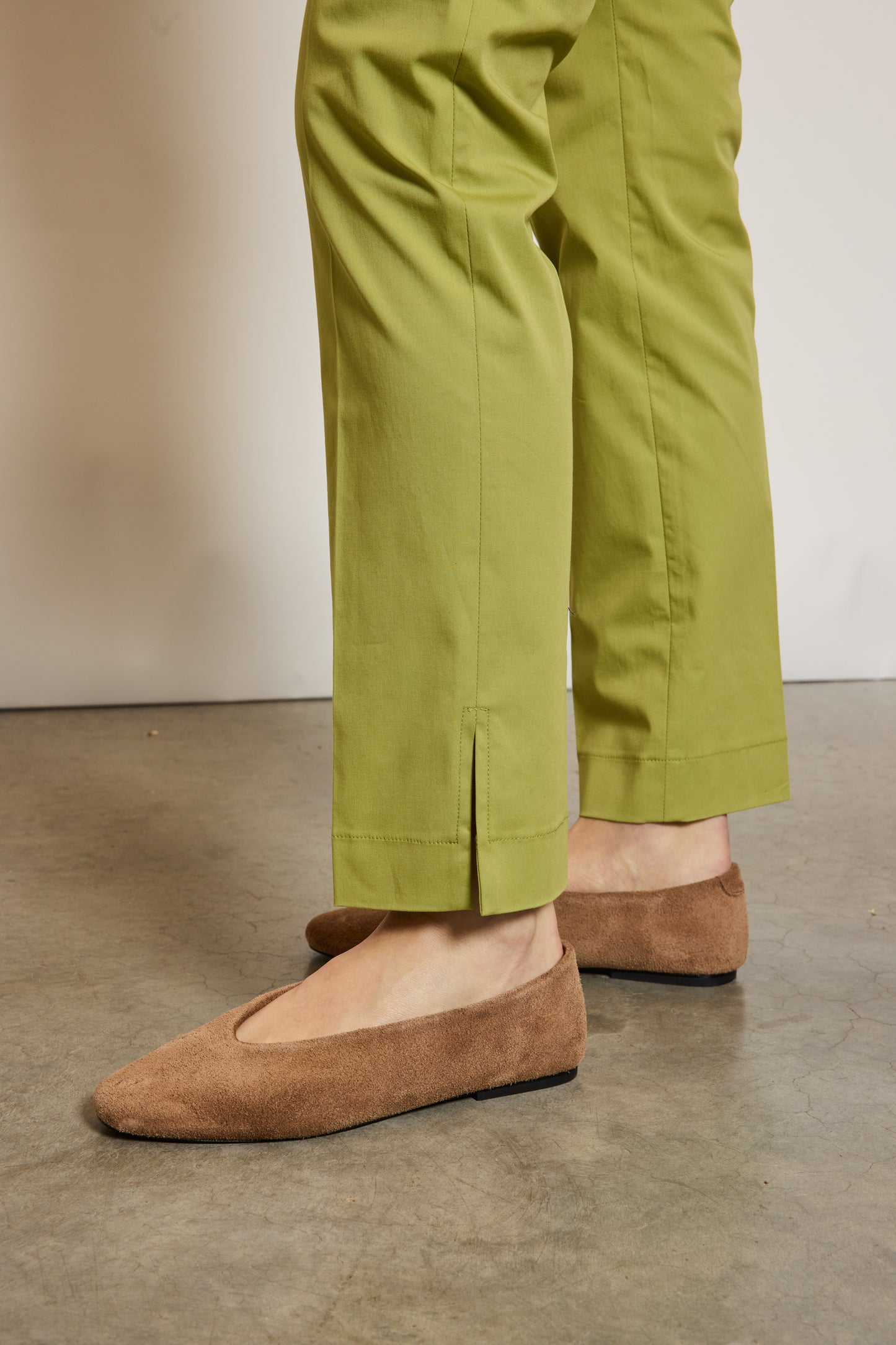 PANTALON FITTÉ PISTACHE