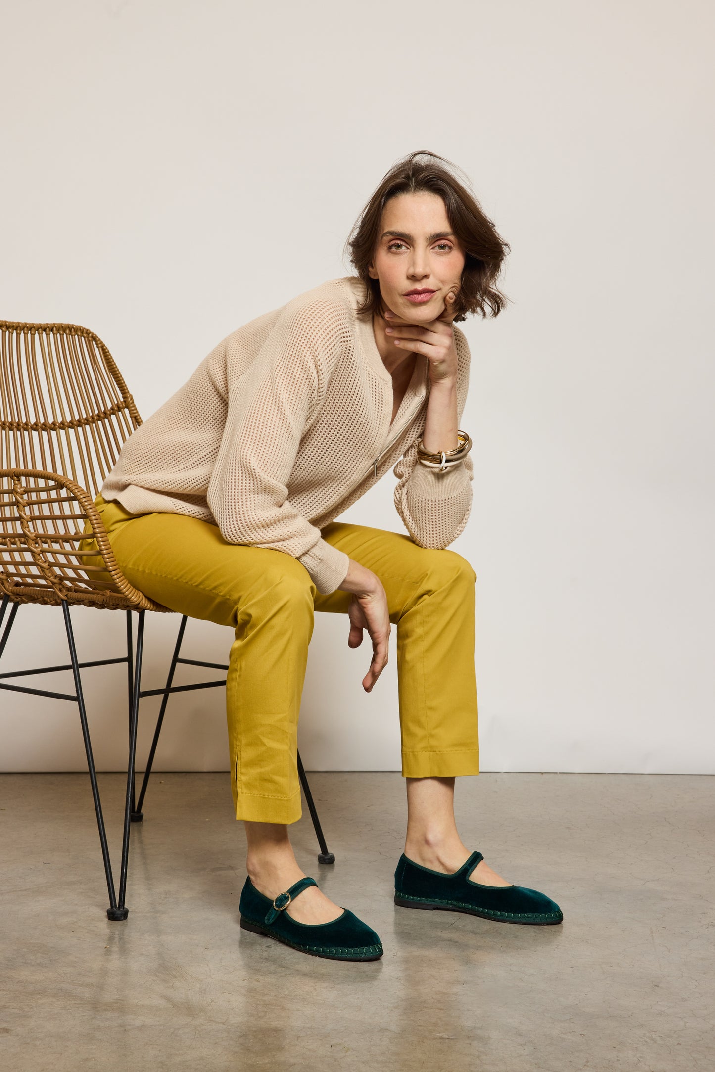 PANTALON FITTÉ SAFRAN