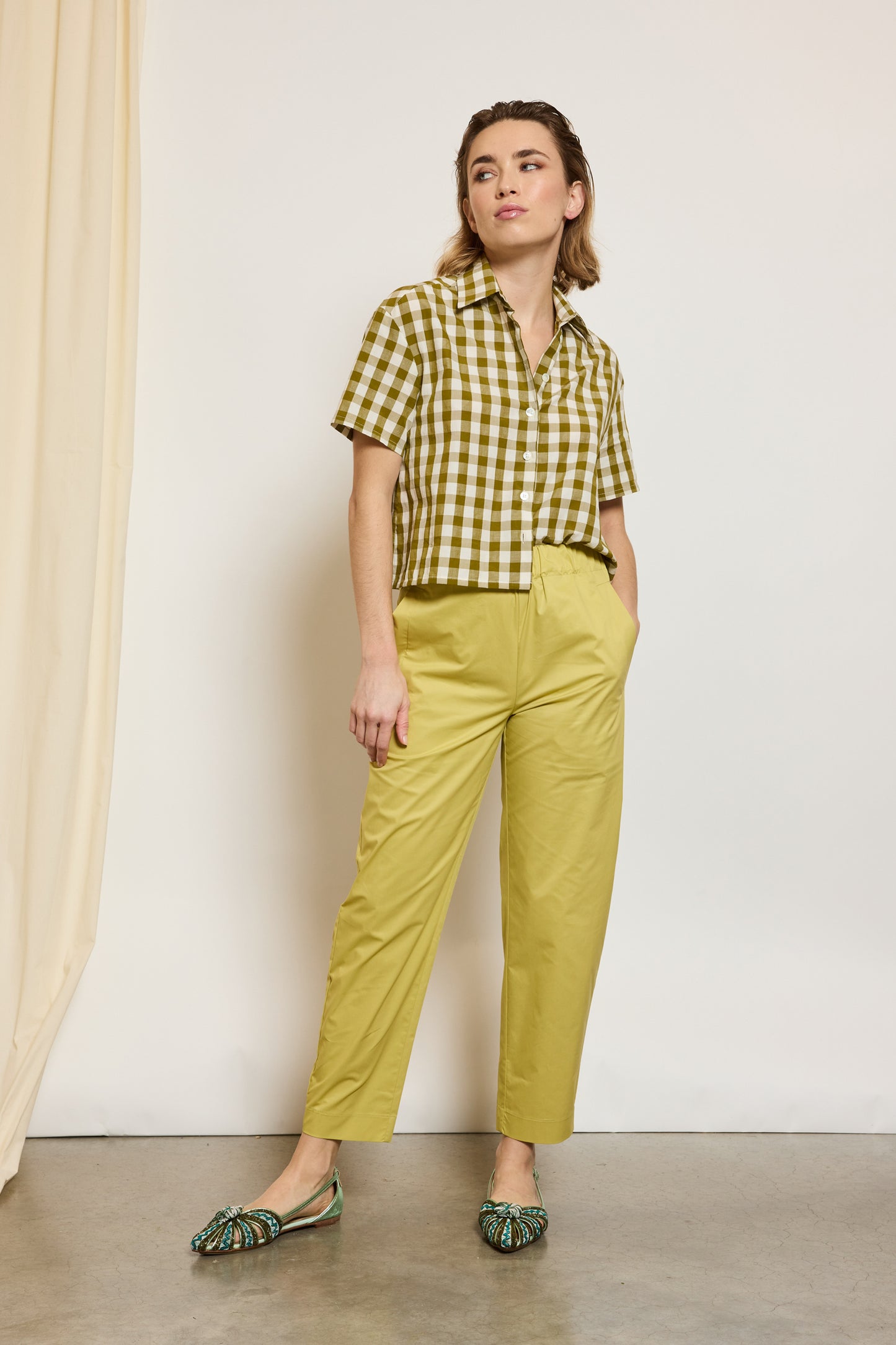 PANTALON CAROTTE CUMIN