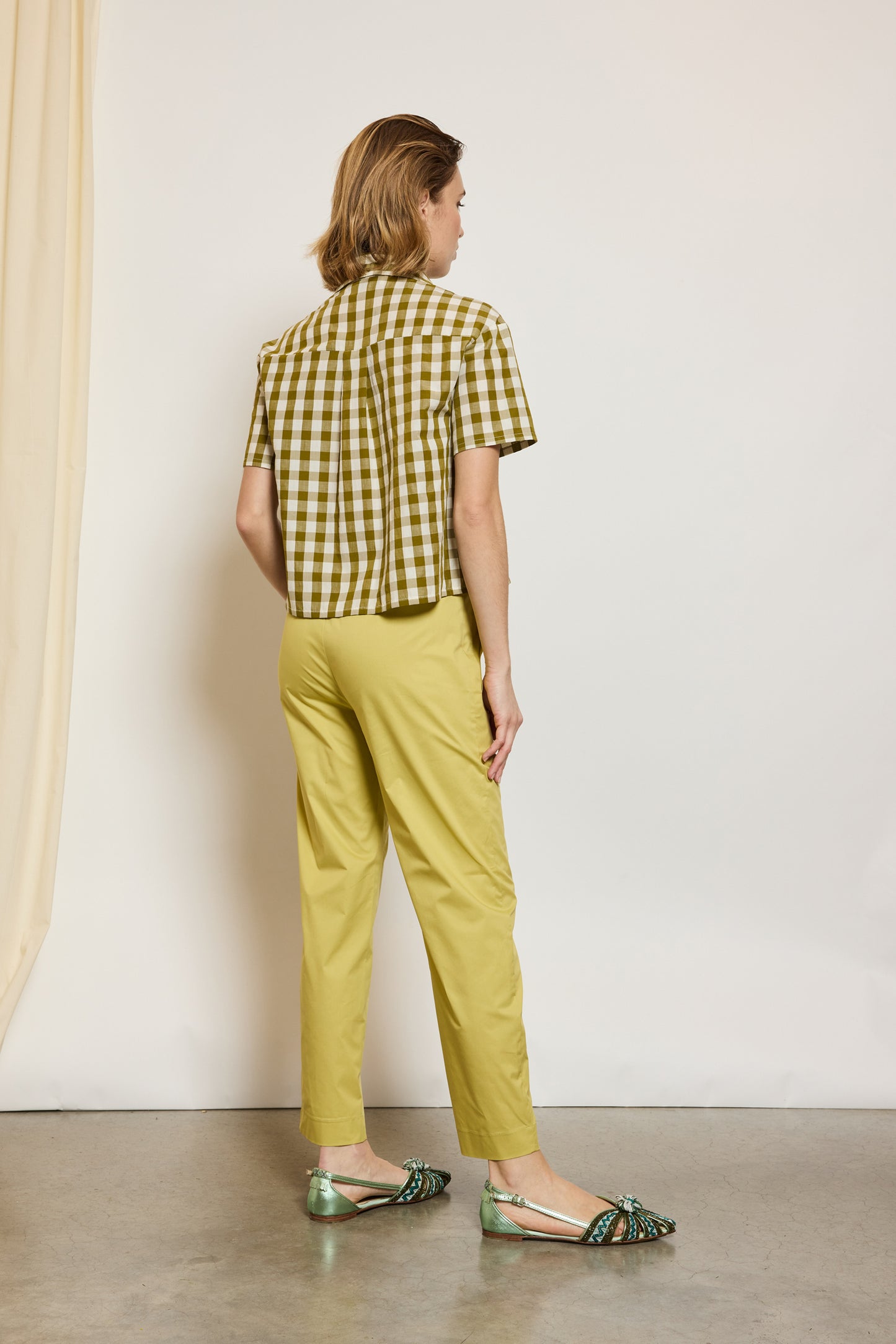 PANTALON CAROTTE CUMIN