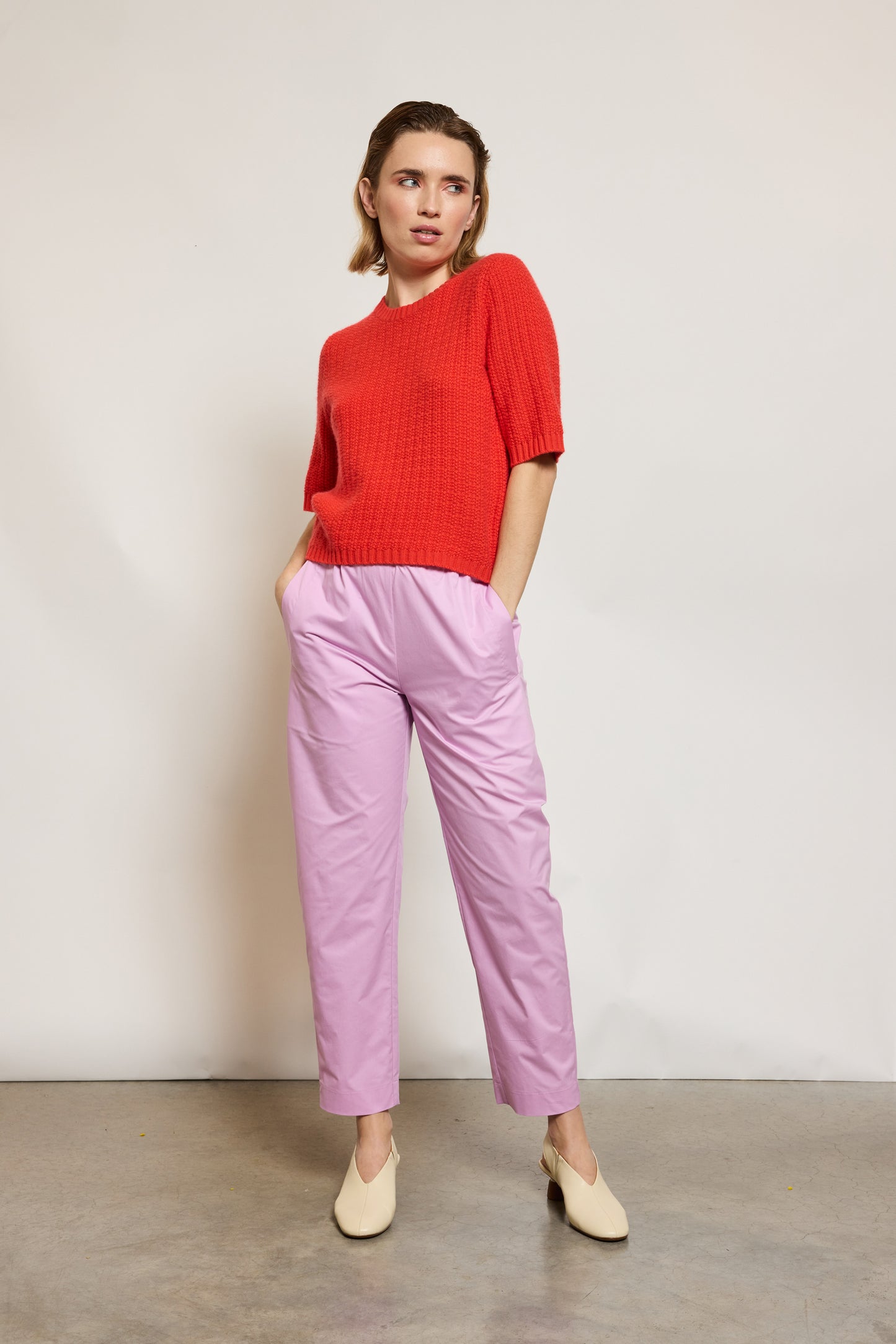 PANTALON CAROTTE GLYCINE