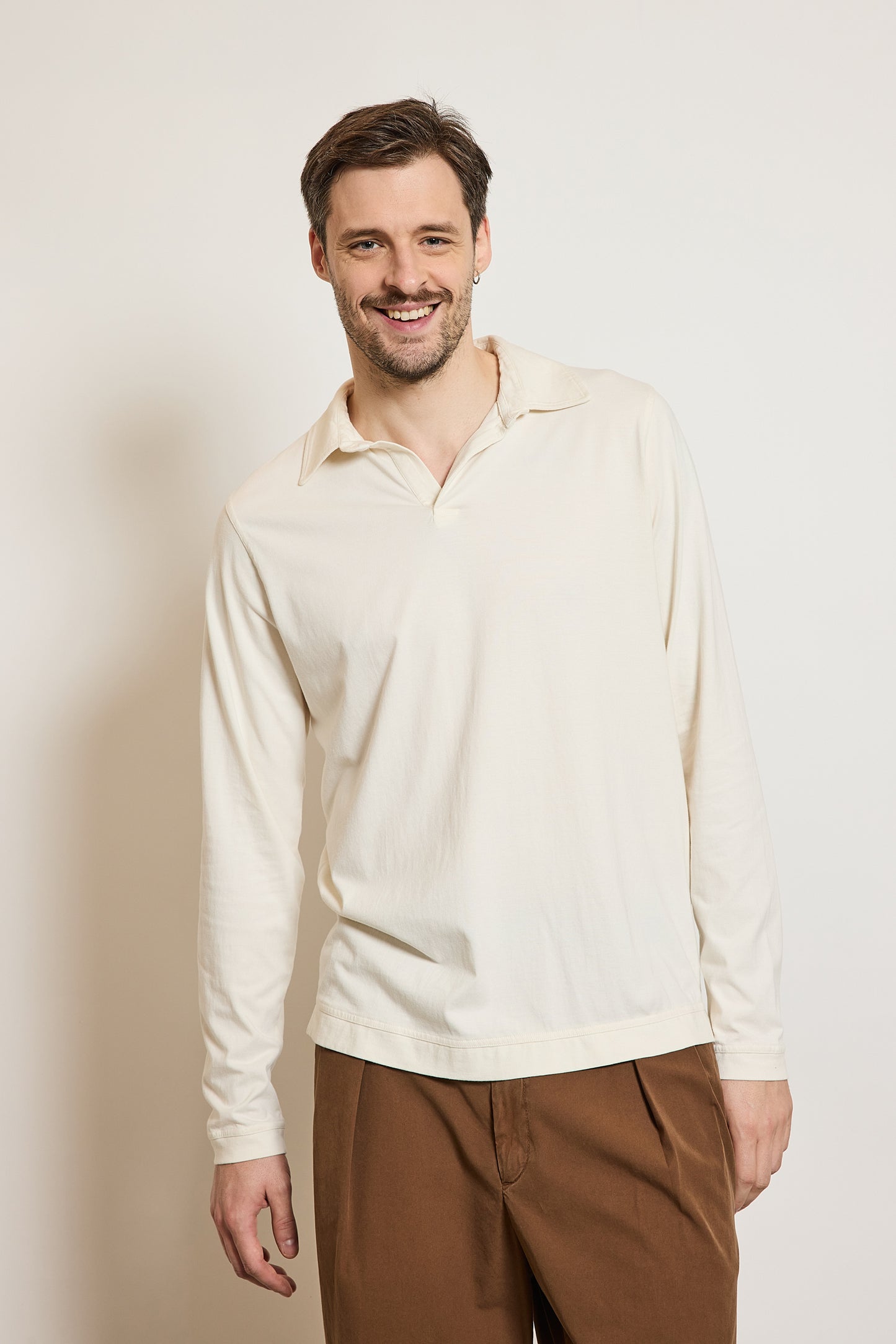 POLO MANCHES LONGUES CRAIE