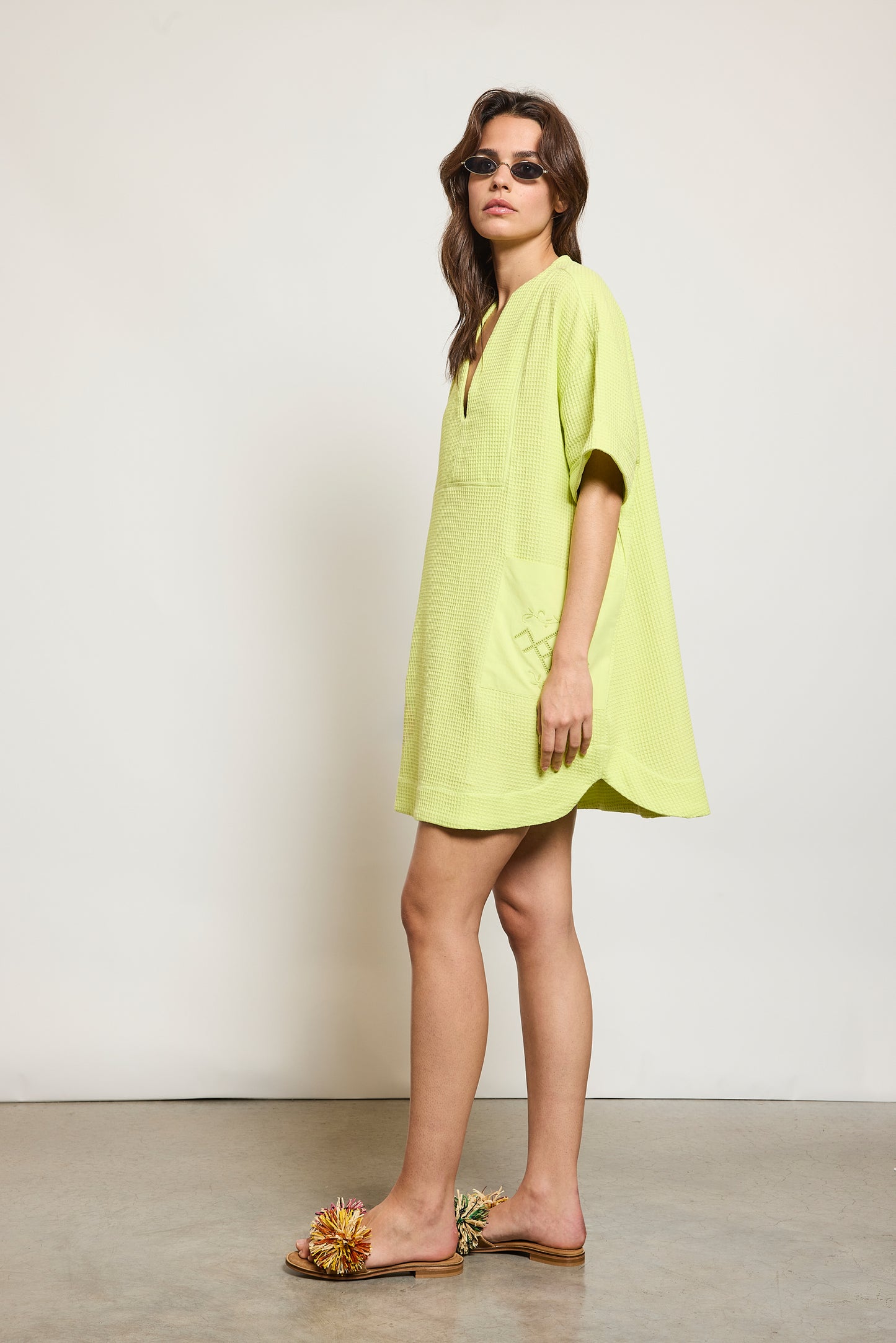 TROUSSEAU TUNIC LIME