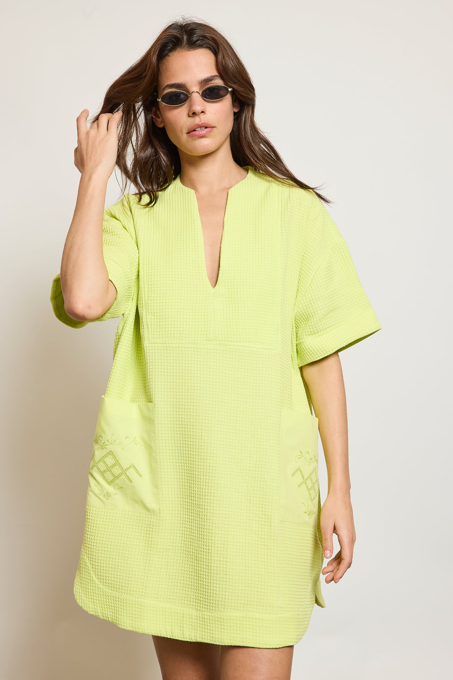 TROUSSEAU TUNIC LIME