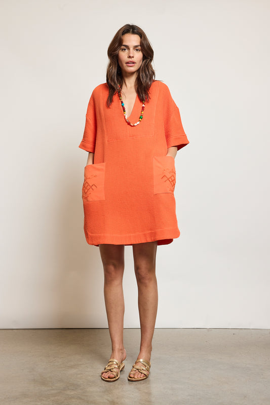 TUNIQUE TROUSSEAU COQUELICOT