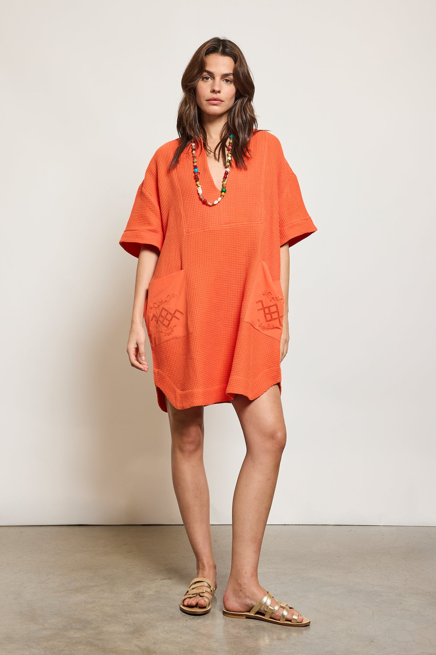 TUNIQUE TROUSSEAU COQUELICOT