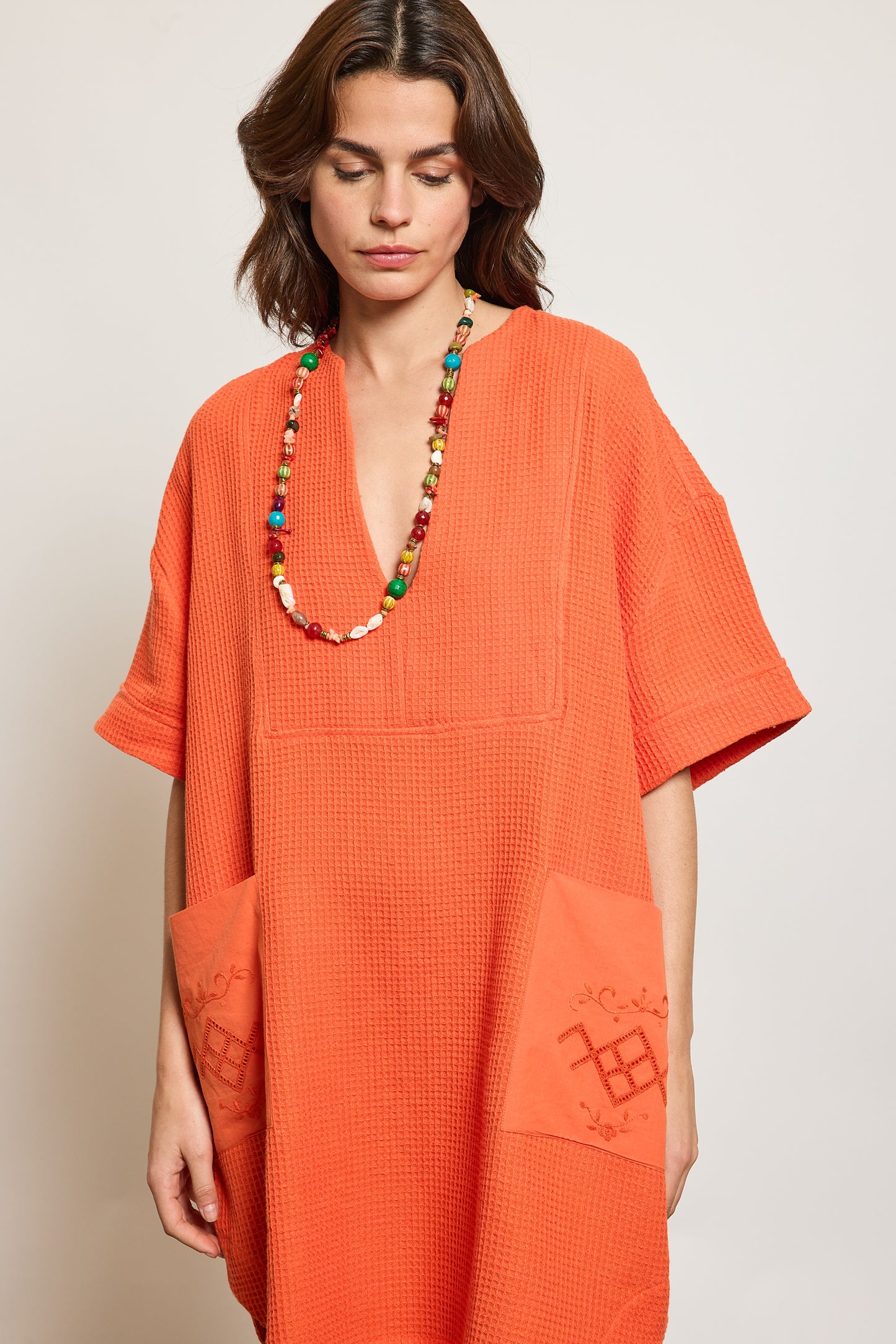TUNIQUE TROUSSEAU COQUELICOT