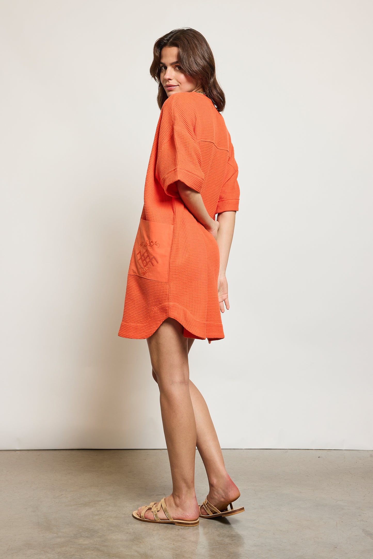 TUNIQUE TROUSSEAU COQUELICOT