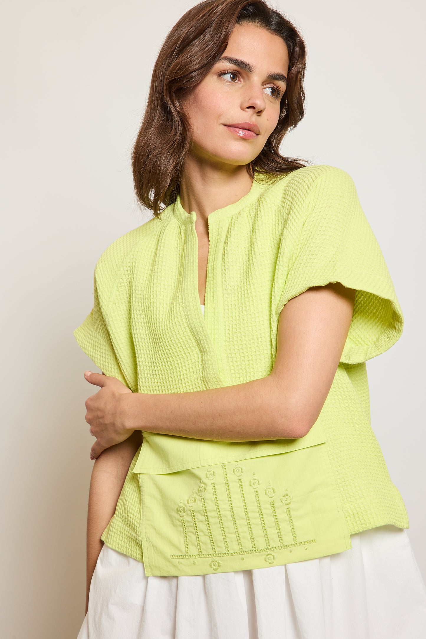 TROUSSEAU T-SHIRT LIME