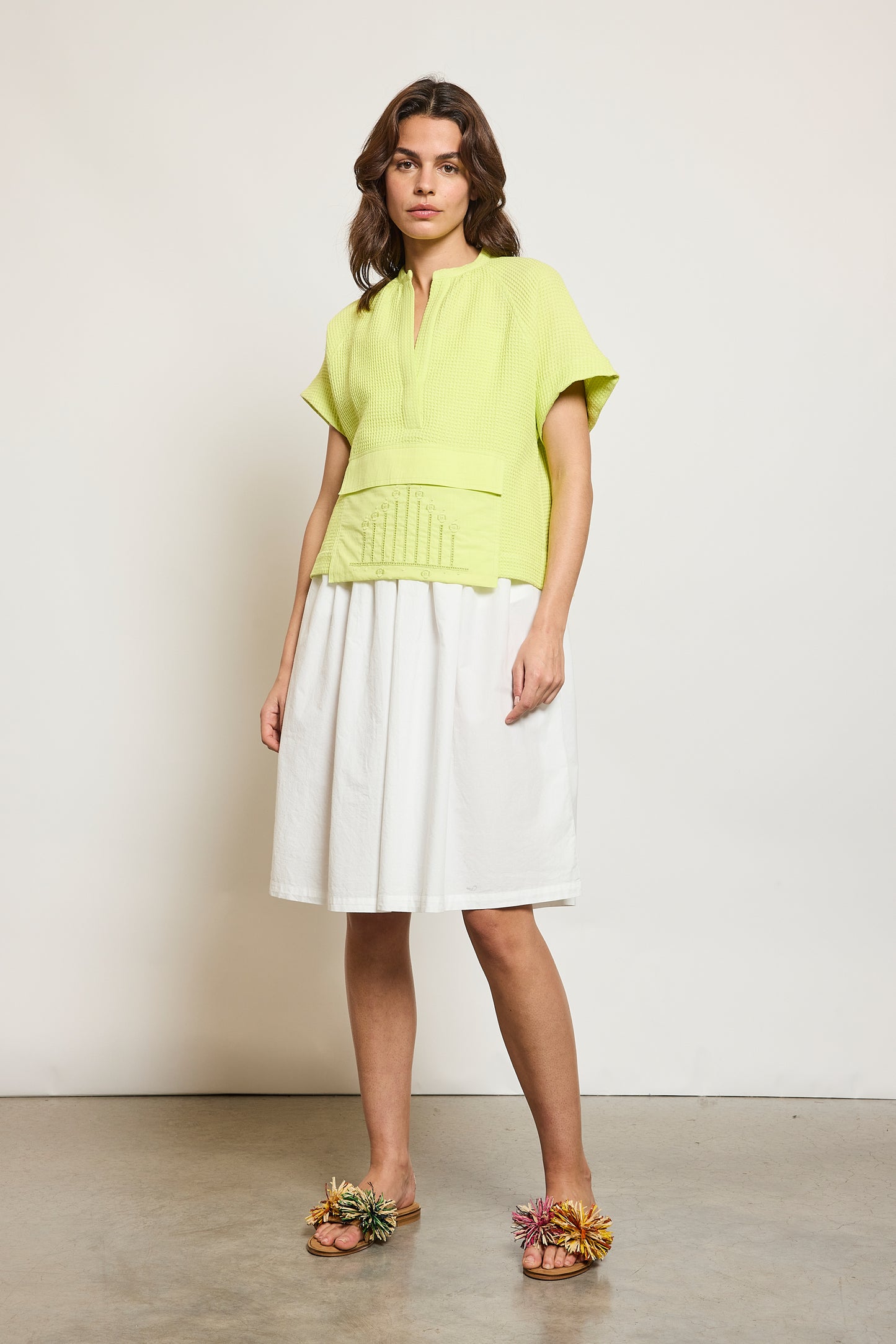 TROUSSEAU T-SHIRT LIME