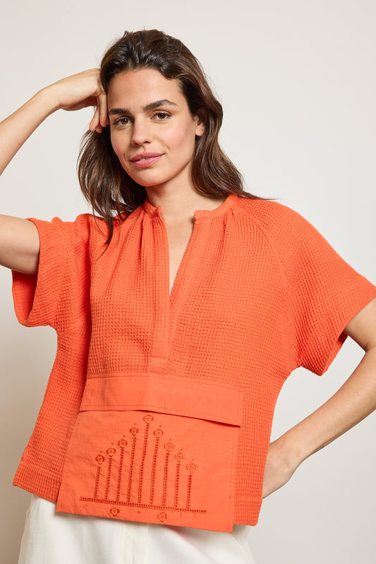 T-SHIRT TROUSSEAU COQUELICOT