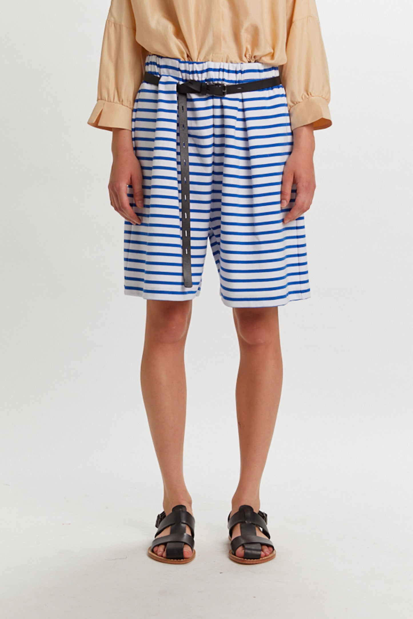 SHORT MARINIÈRE BLANC