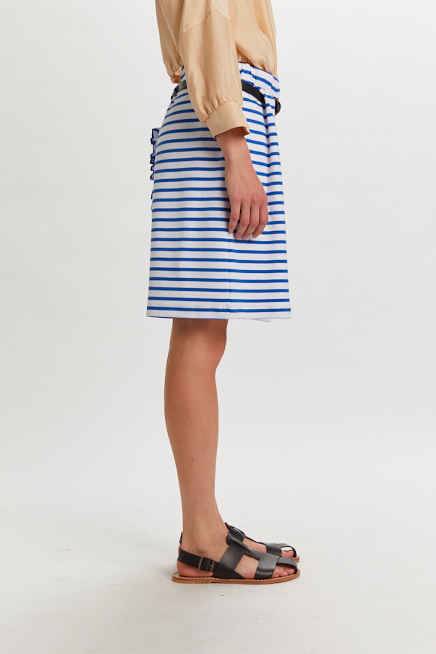 SHORT MARINIÈRE BLANC
