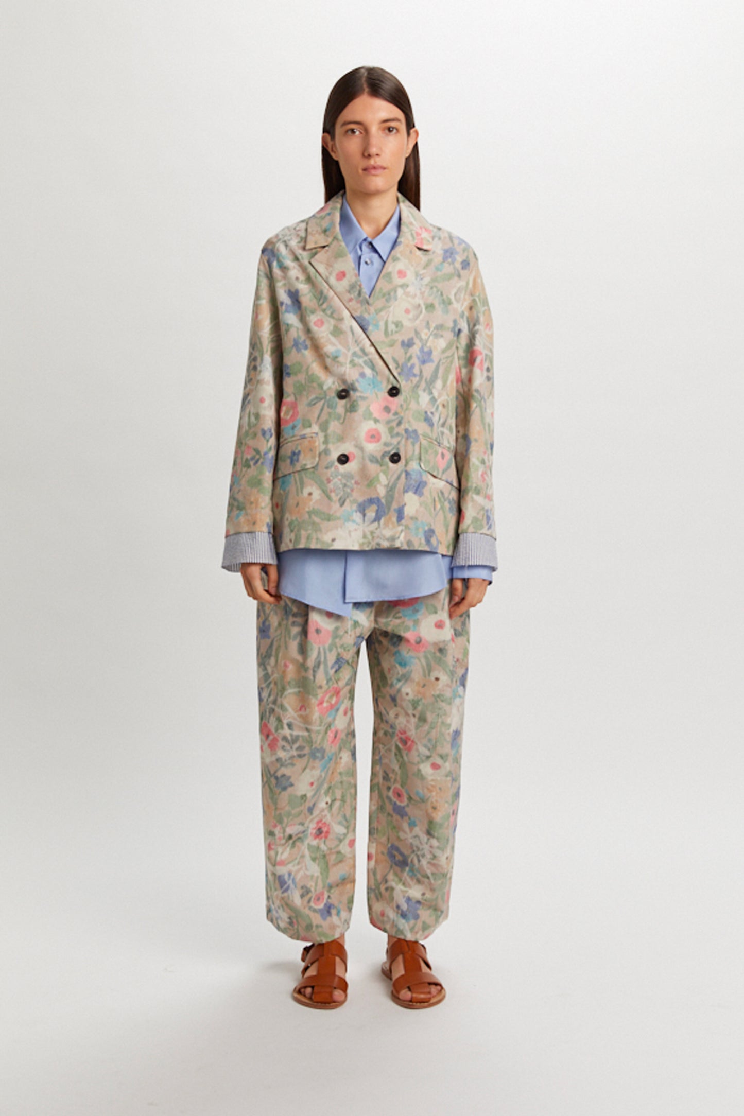 VESTE À FLEURS FLEURS