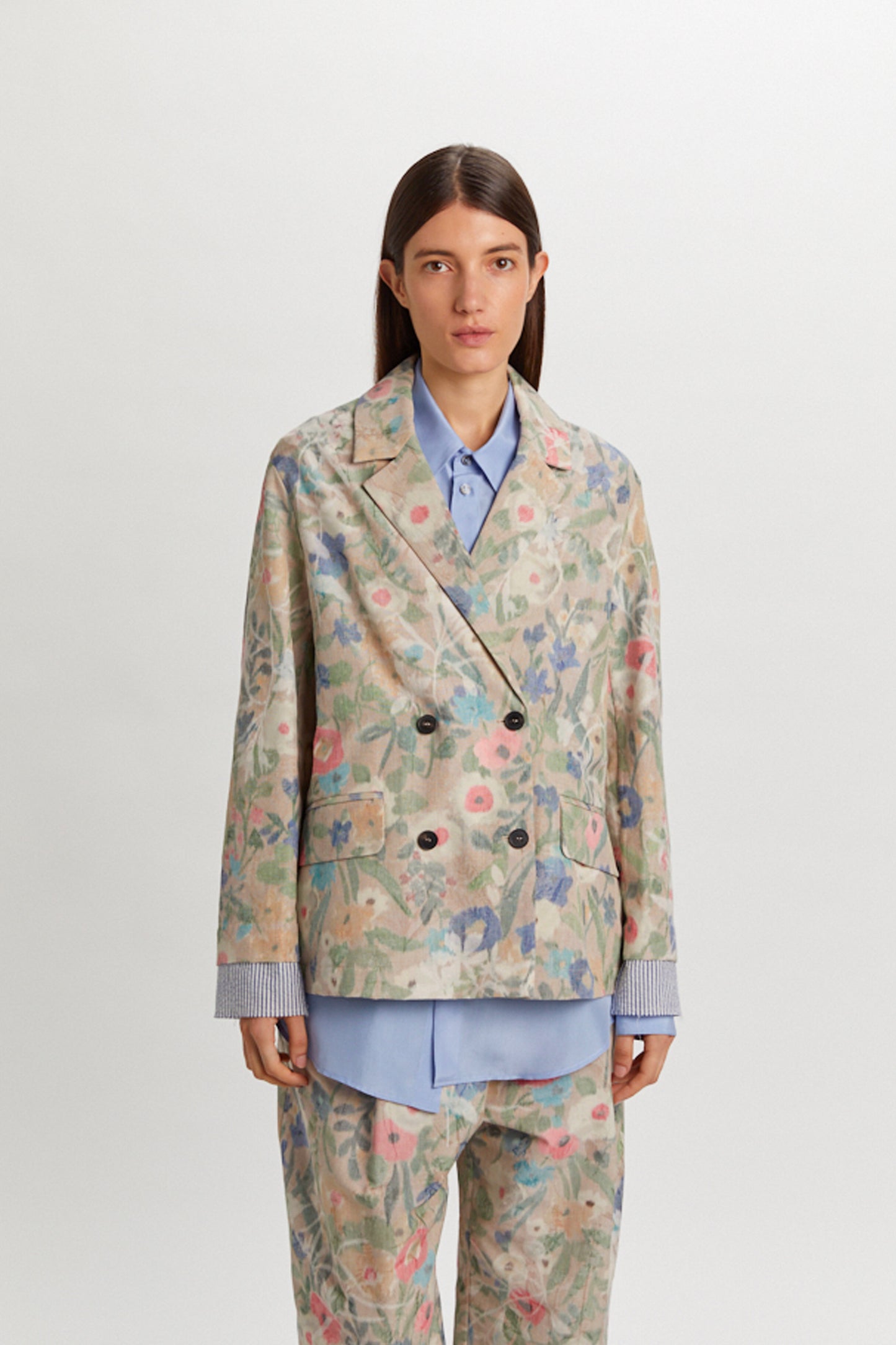 VESTE À FLEURS FLEURS