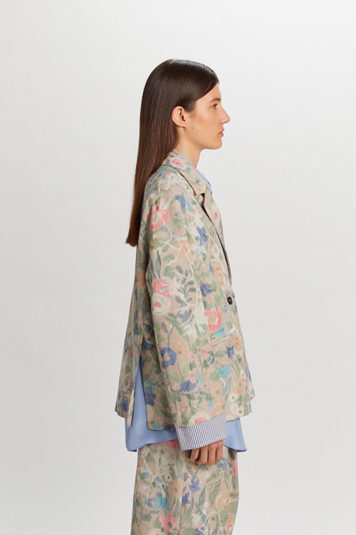 VESTE À FLEURS FLEURS
