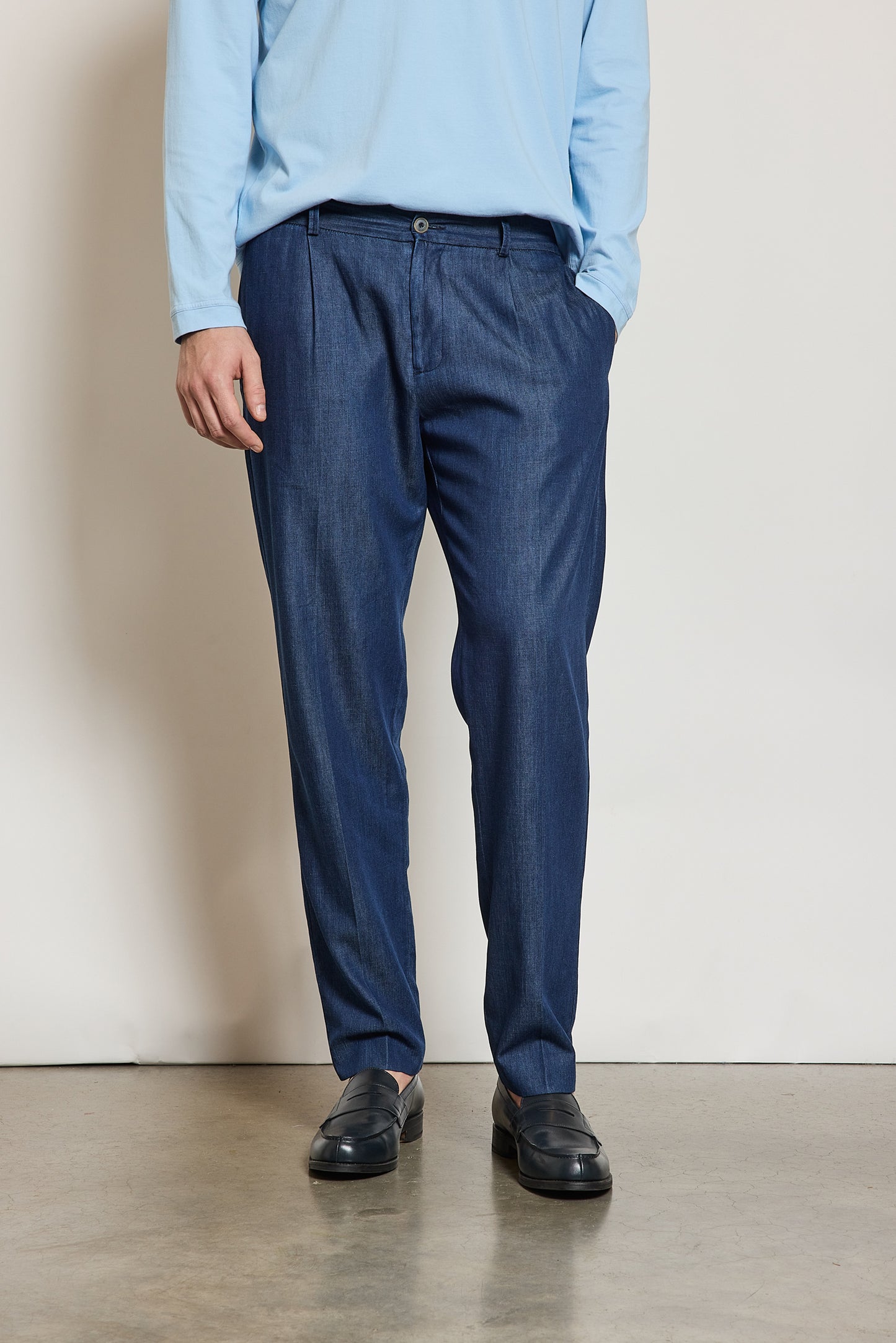 PANTALON CHAMBRAY