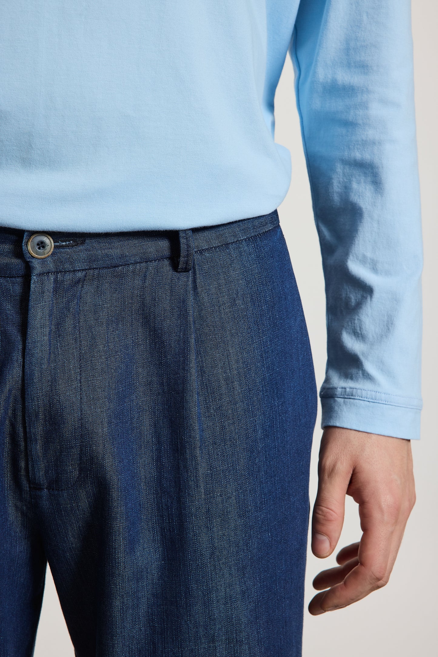 PANTALON CHAMBRAY
