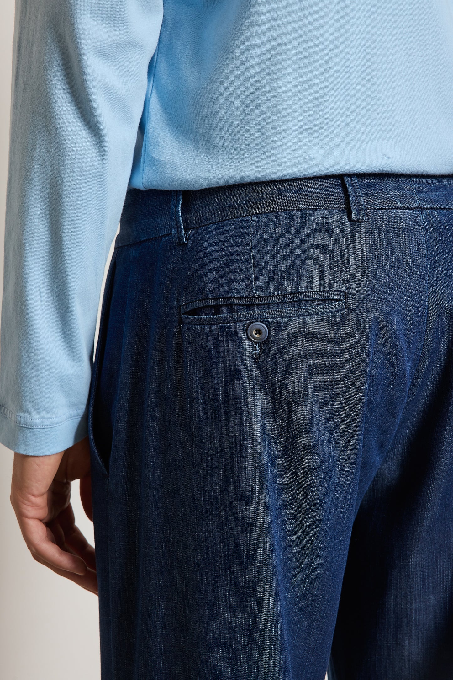 PANTALON CHAMBRAY