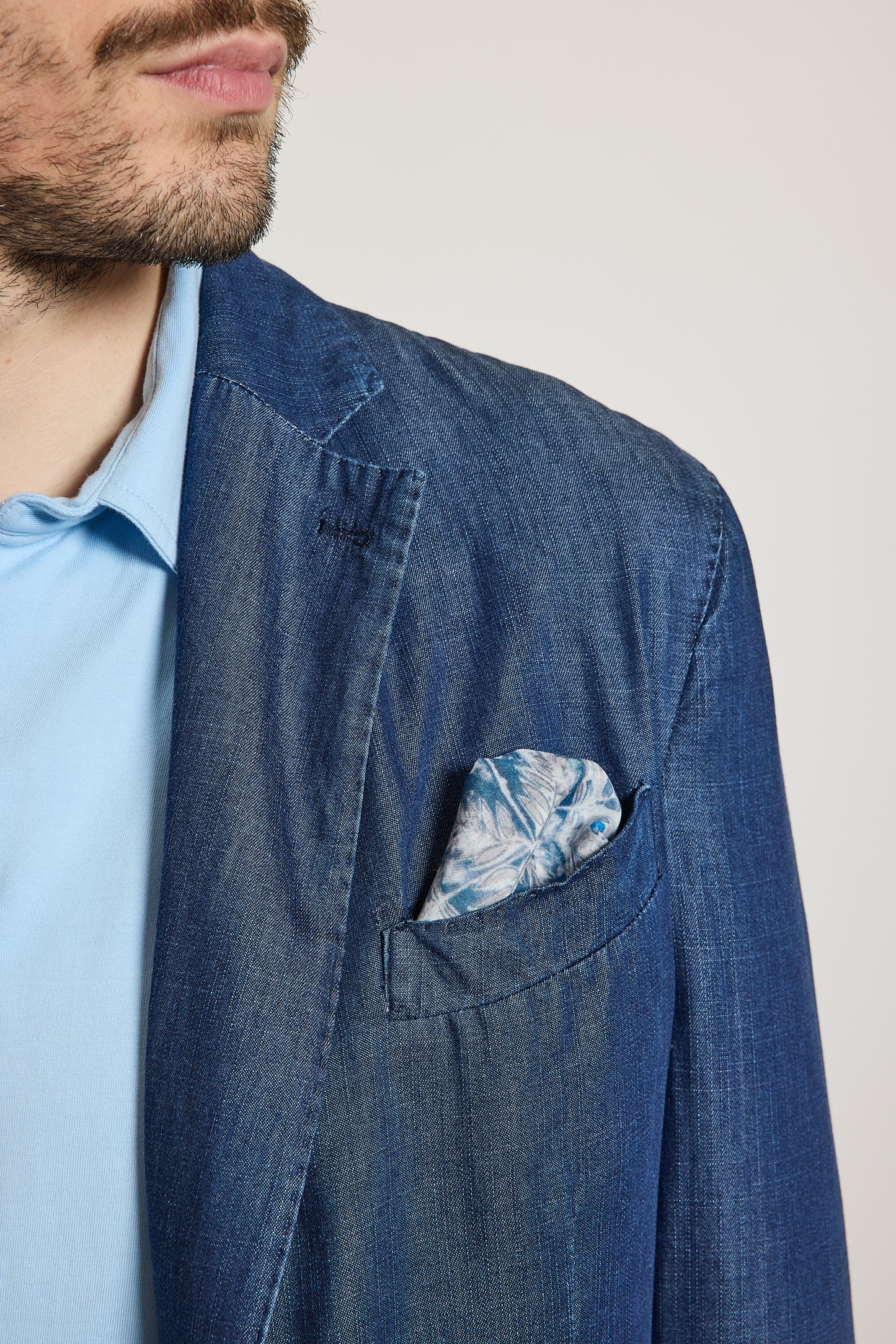 CHAMBRAY JACKET CHAMBRAY