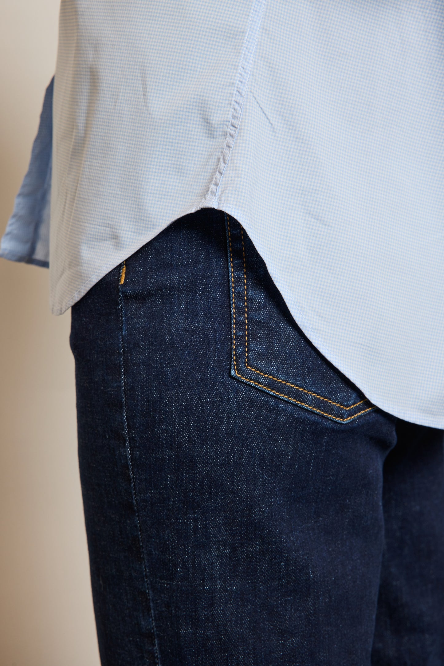 CHEMISE IBIZA VICHY CIEL