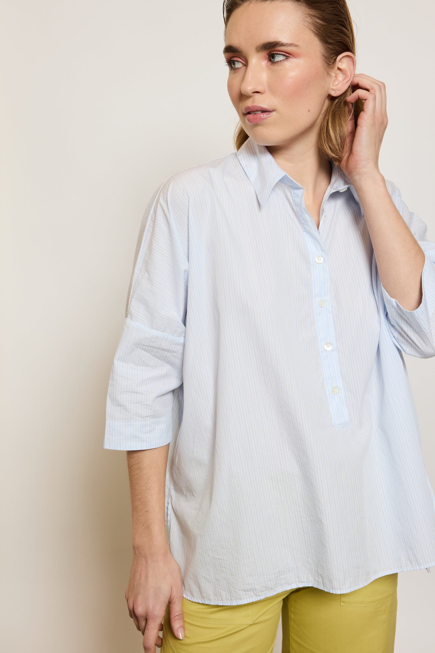 PALMA SHIRT BLUE STRIPES