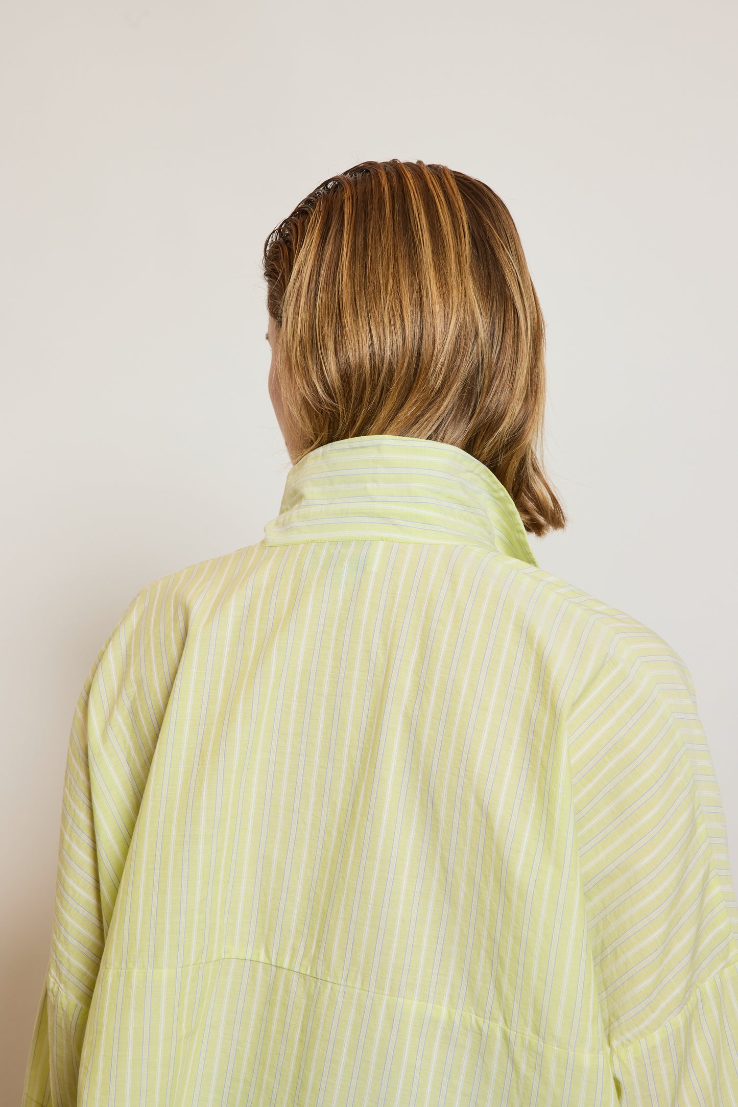 PALMA SHIRT GREEN STRIPES