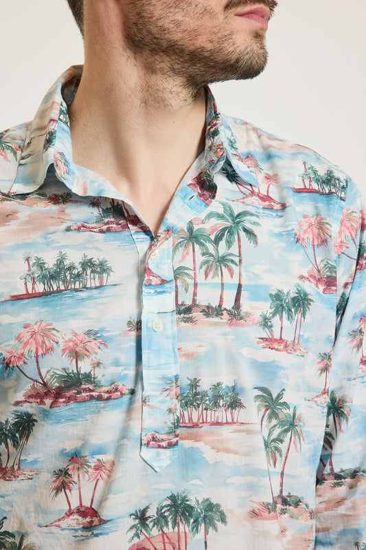 POLO SHIRT PALM TREES