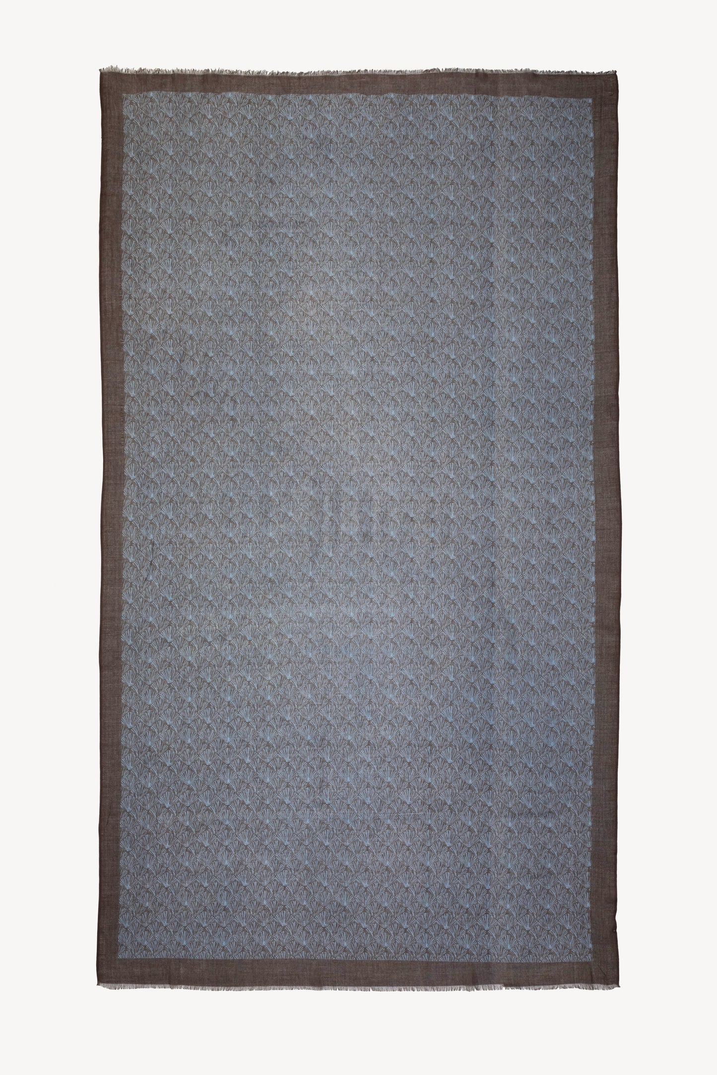 COTTON & MODAL SCARF BLUE