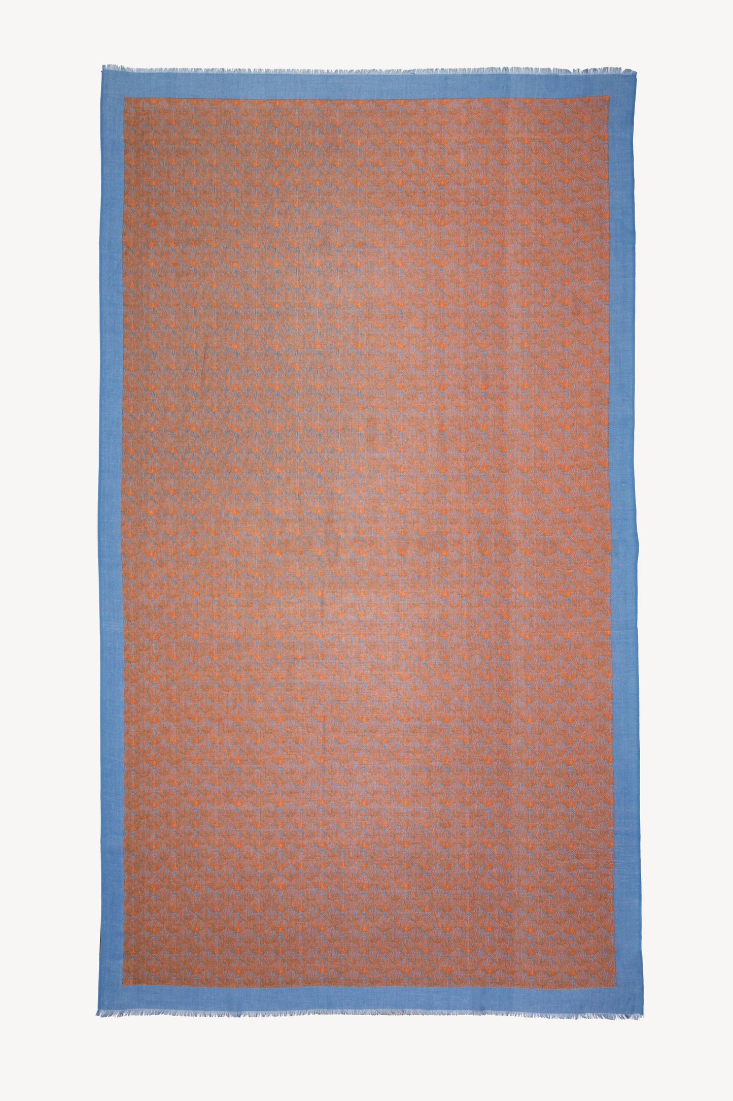 ECHARPE EN COTON & MODAL ORANGE