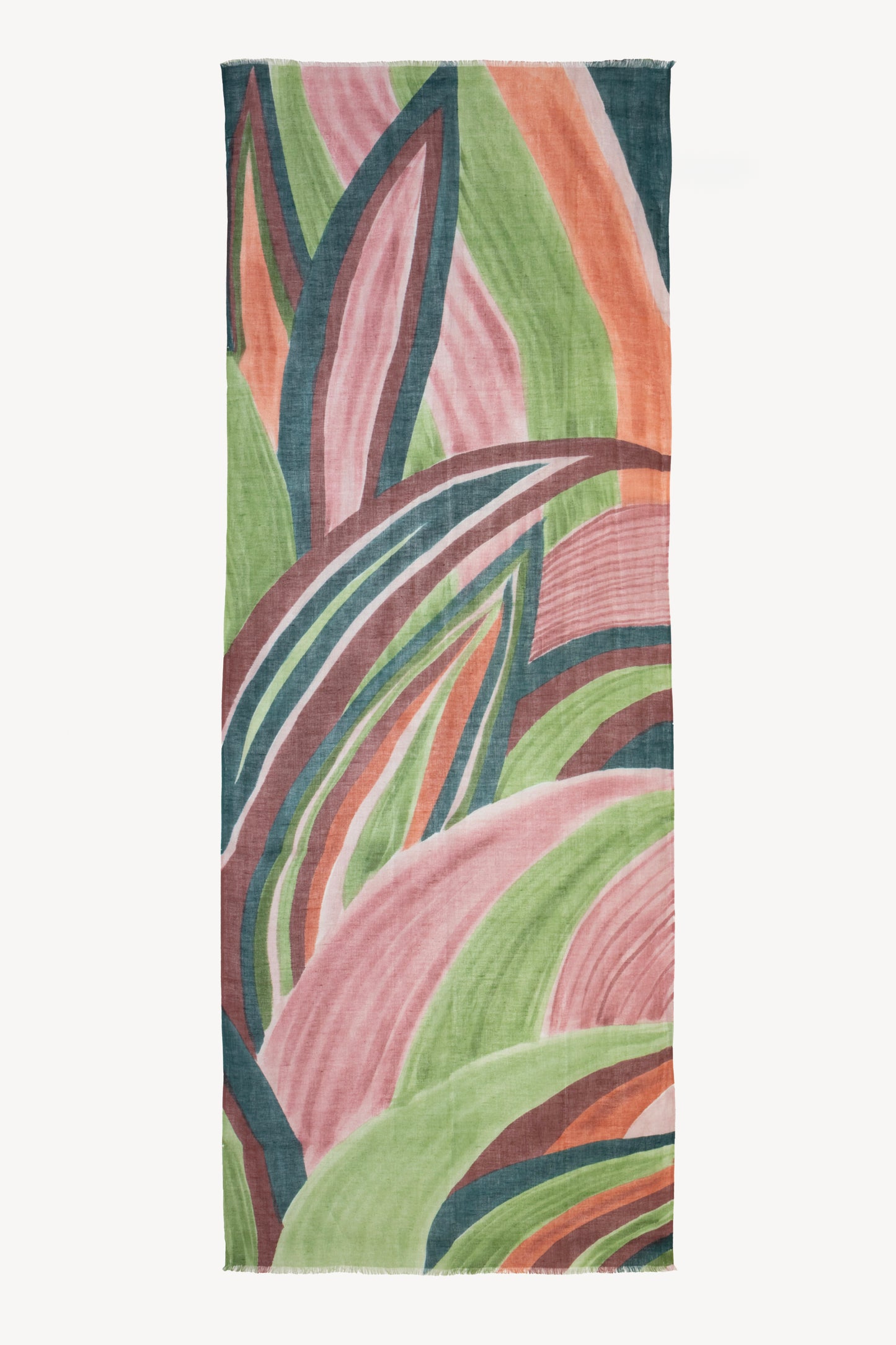 LINEN & MODAL SCARF PINK