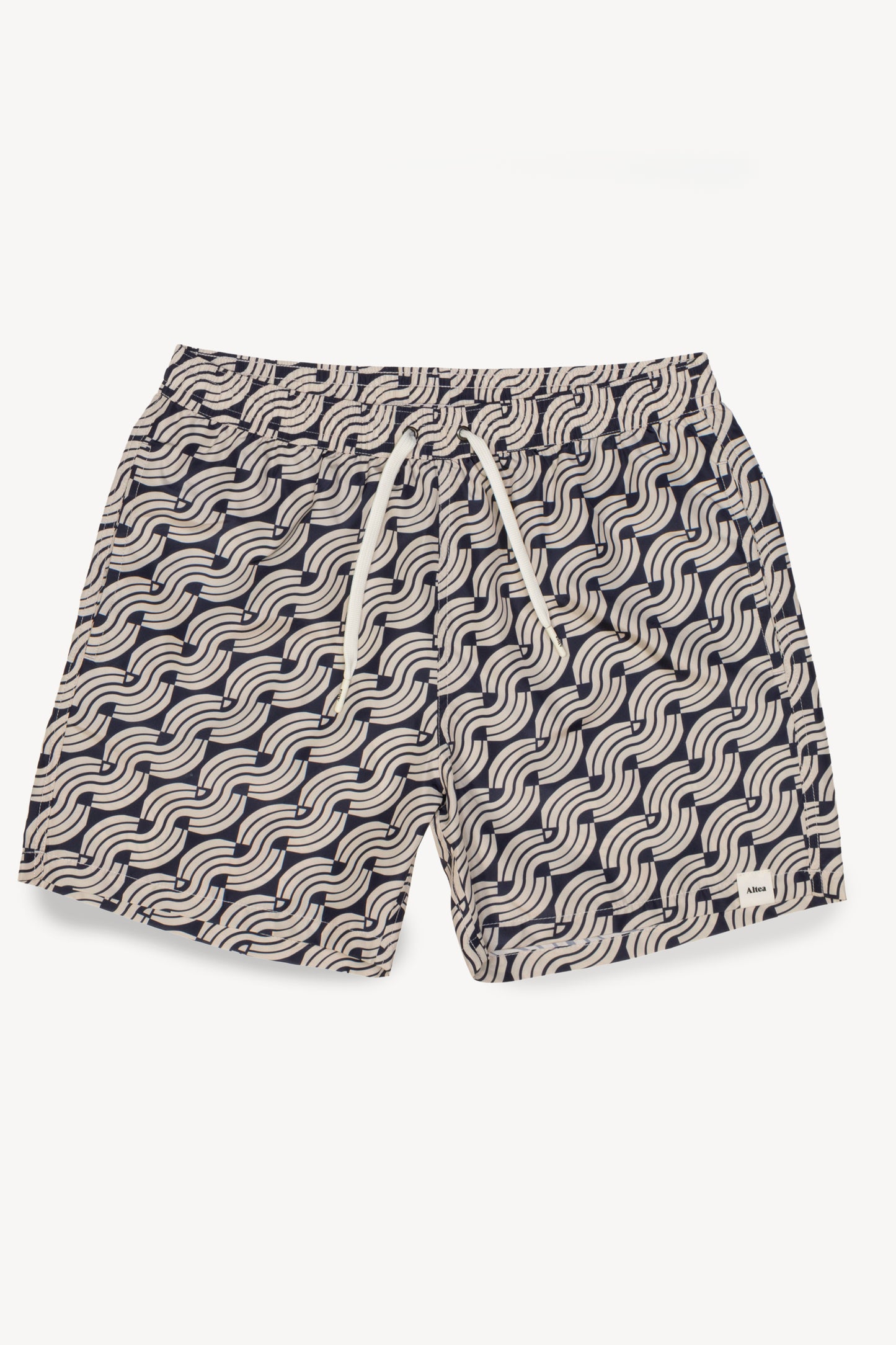 GEOMETRIC SWIMSUIT NAVY