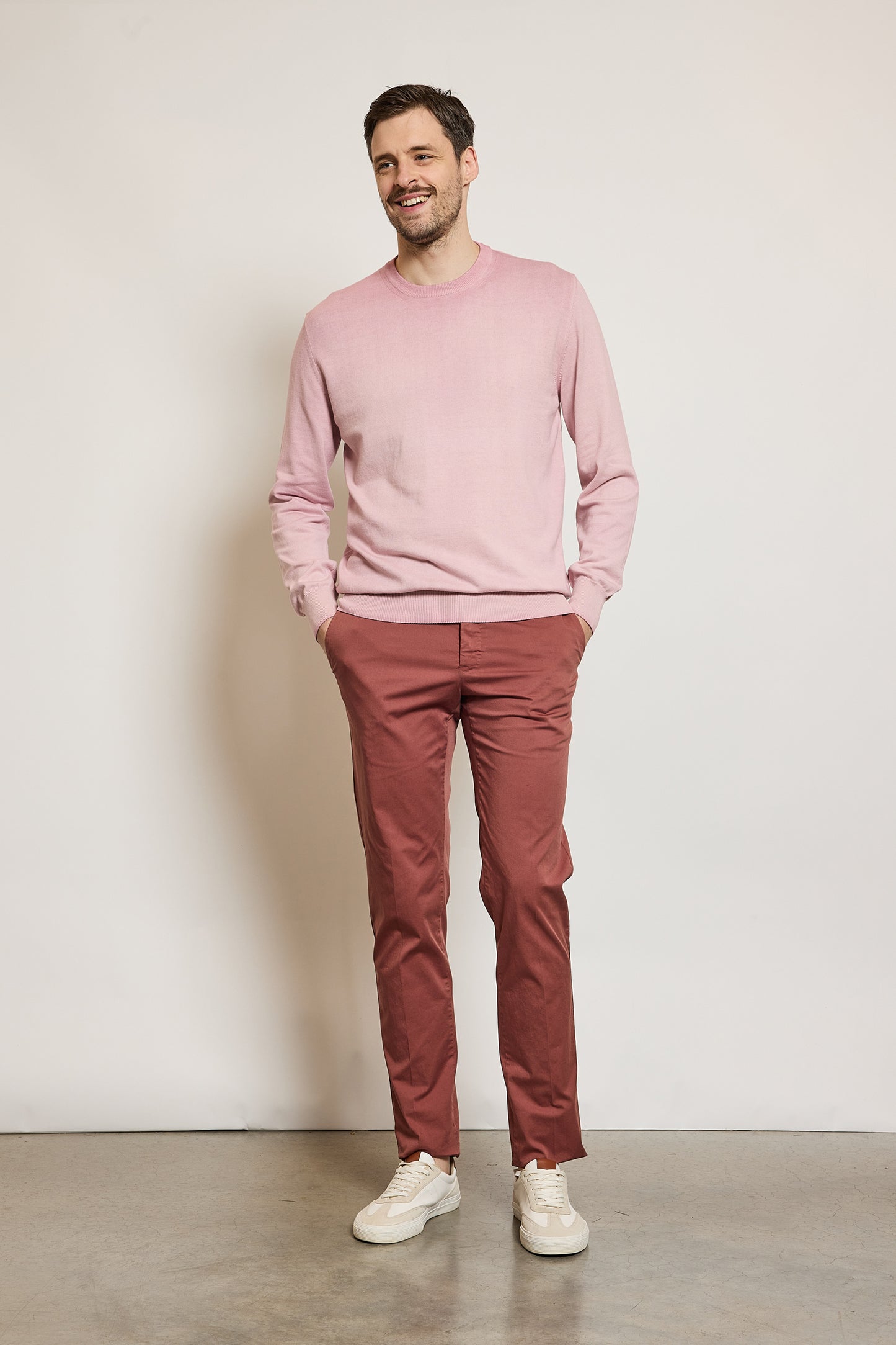 COTTON SWEATER PINK