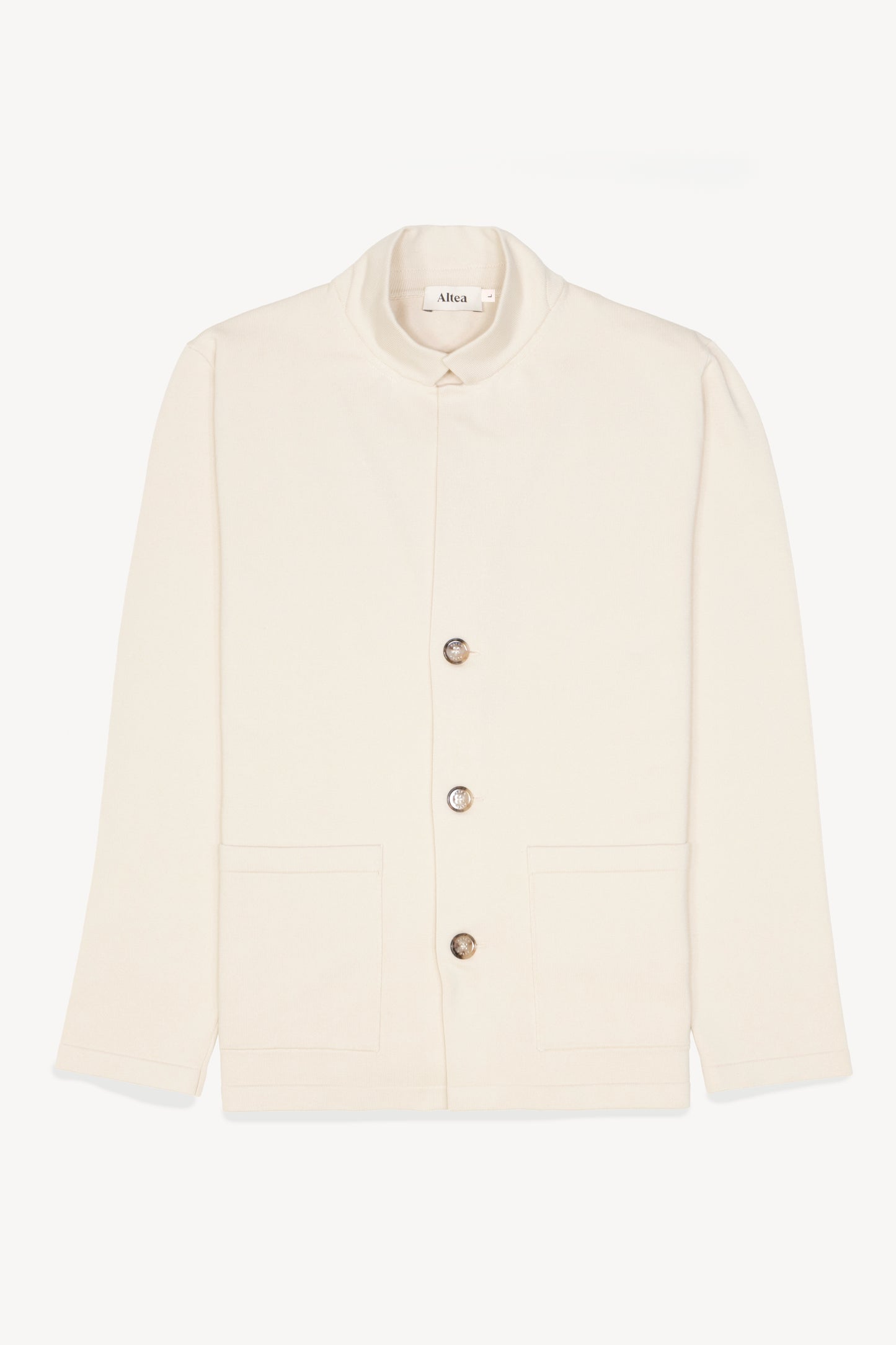 VESTE EN JERSEY ECRUE