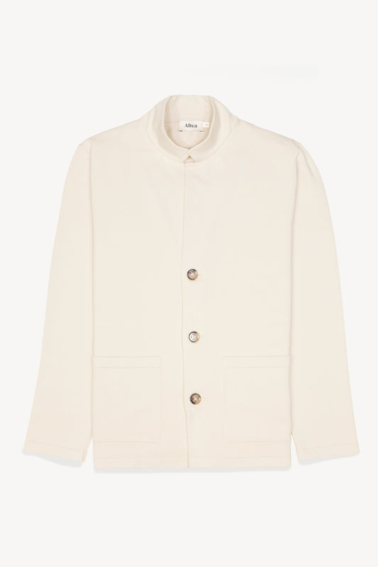 VESTE EN JERSEY ECRUE