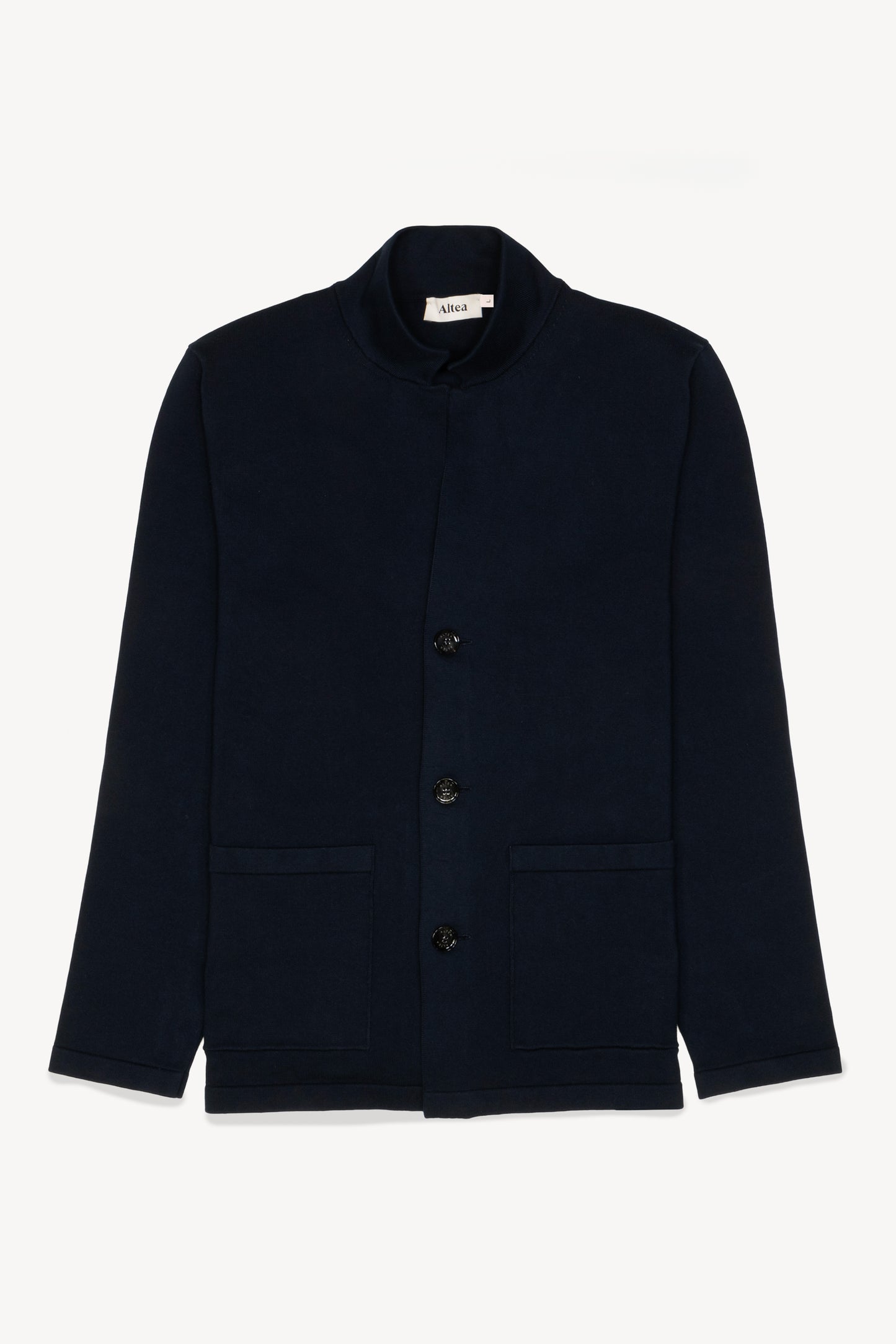 VESTE EN JERSEY MARINE