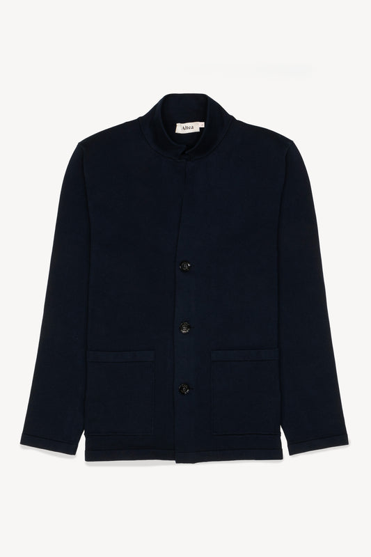 VESTE EN JERSEY MARINE