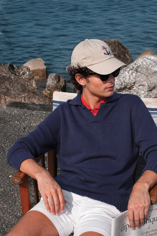 POLO MAILLE INDIGO