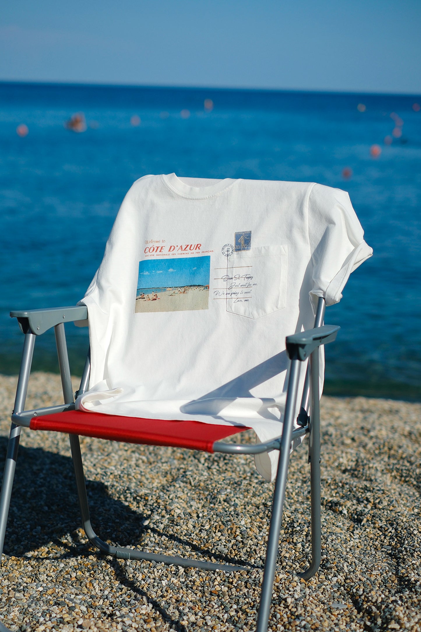 POSTCARD T-SHIRT WHITE