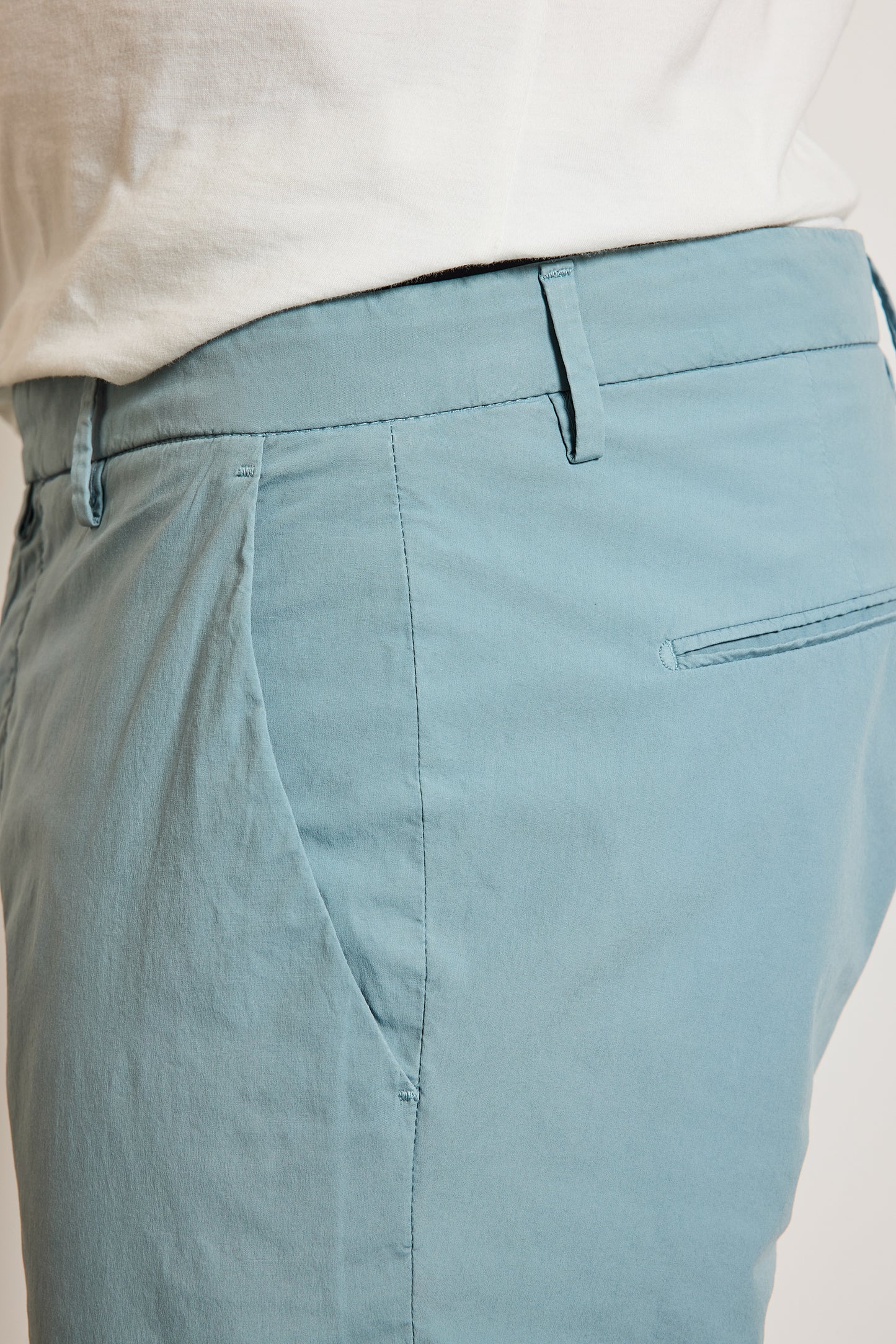 PARACHUTE POPLIN TROUSERS LAGOON