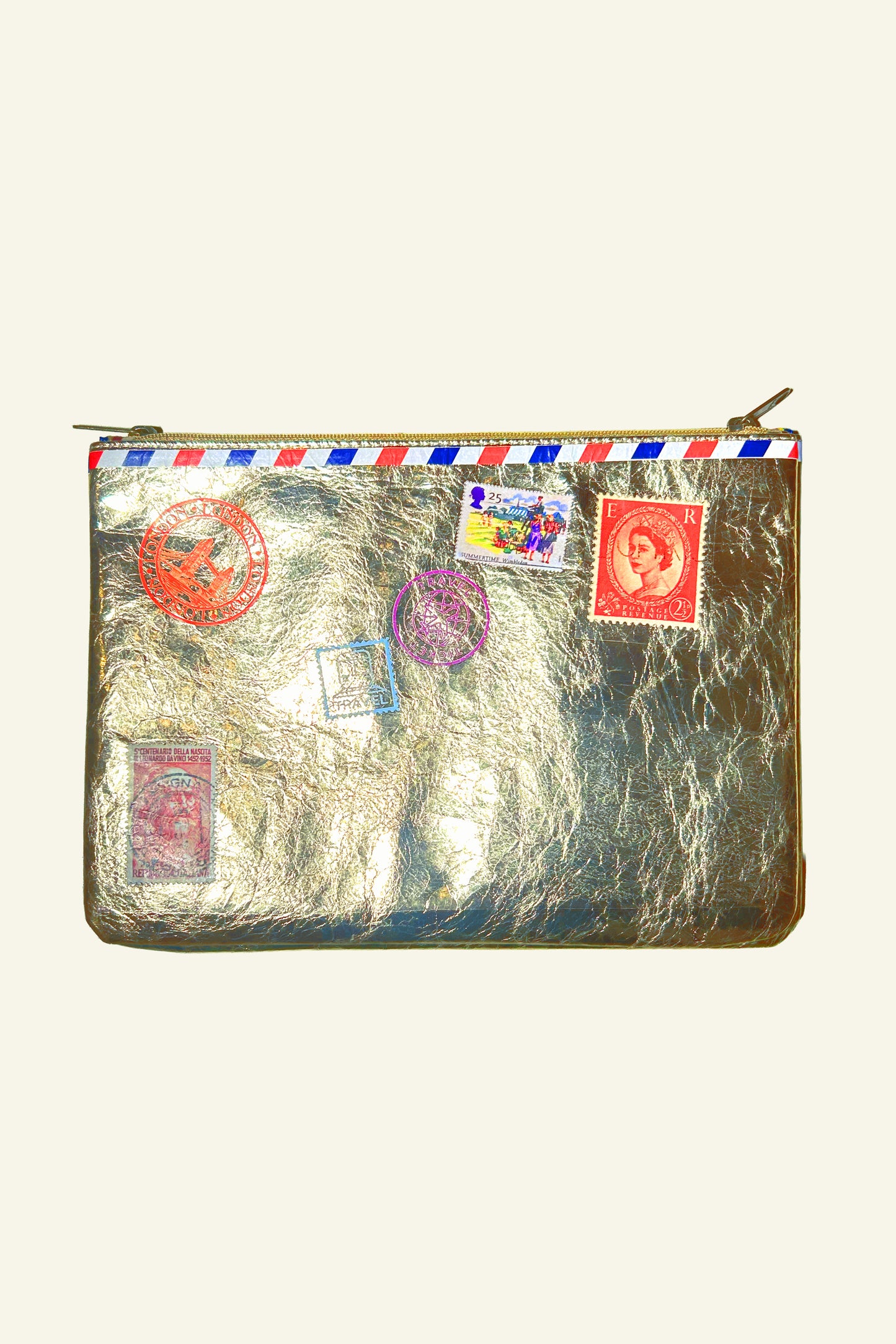 POCHETTE LAMÉ OR