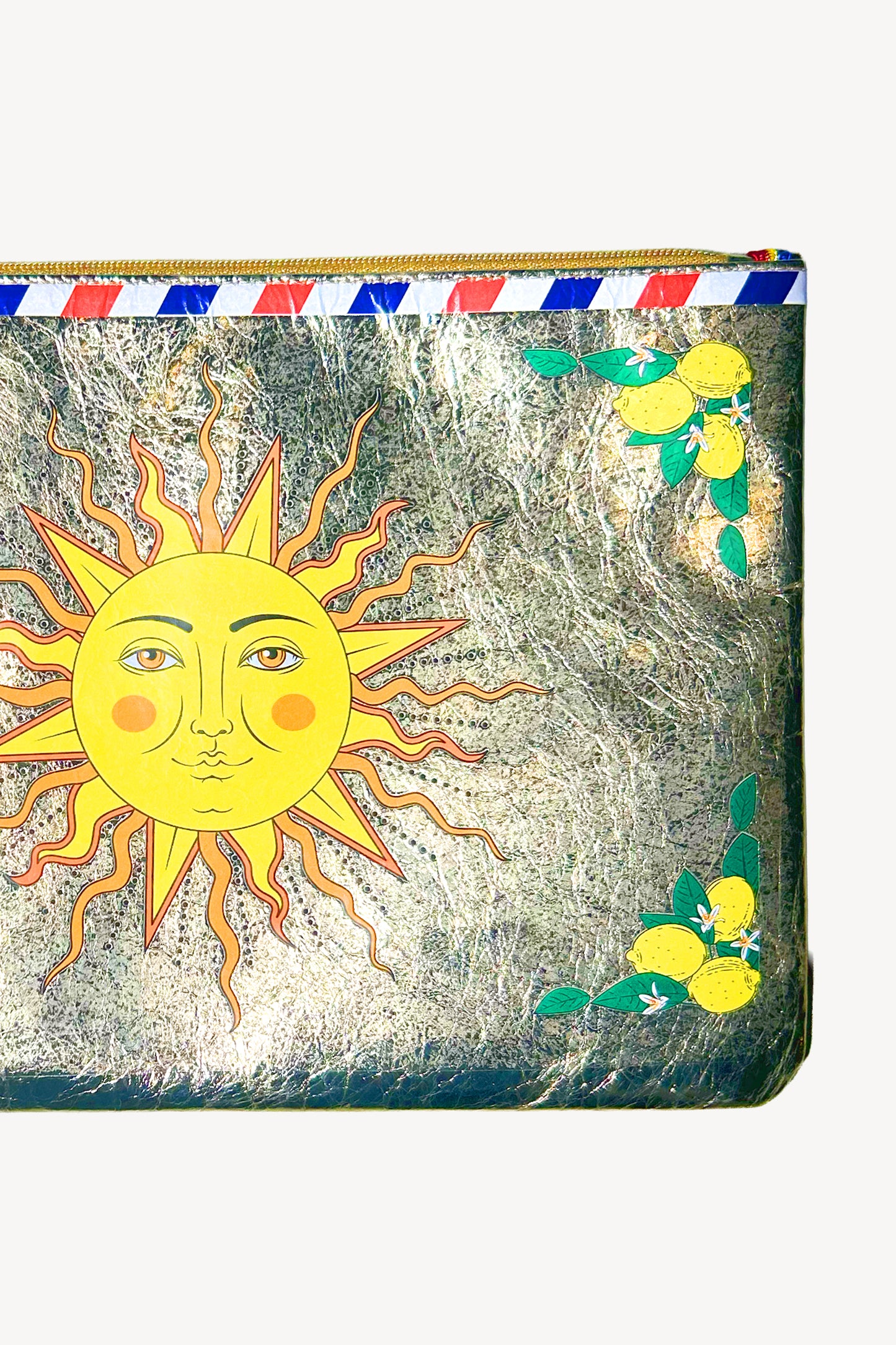POCHETTE LAMÉ OR