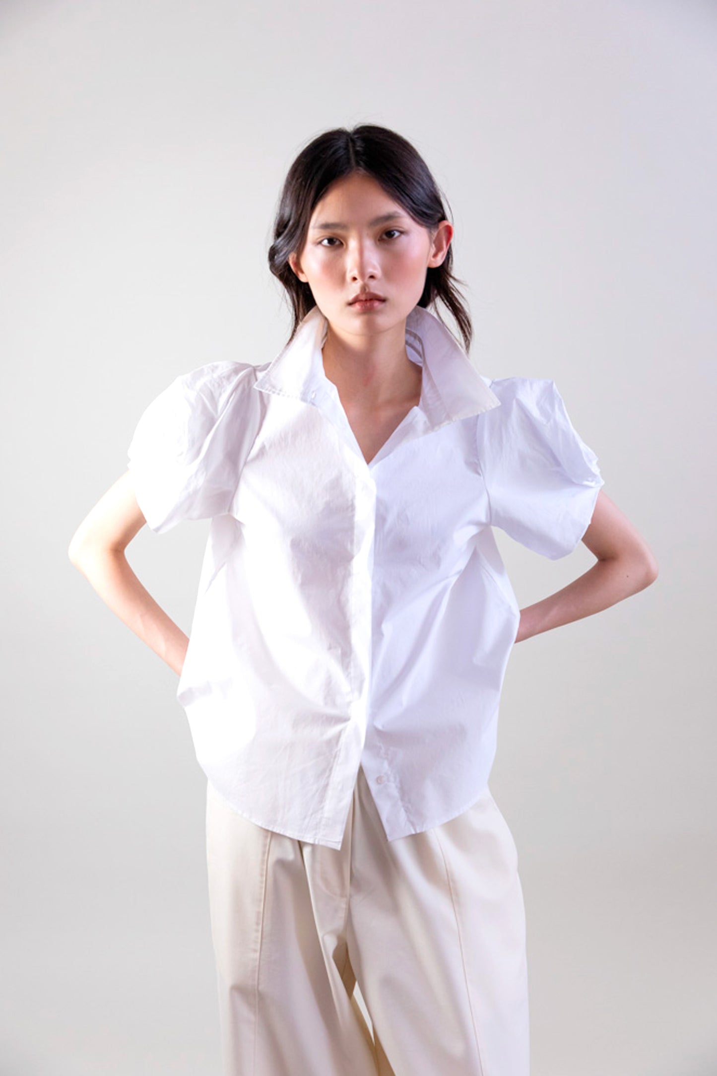 FLOWERS SHIRT WHITE