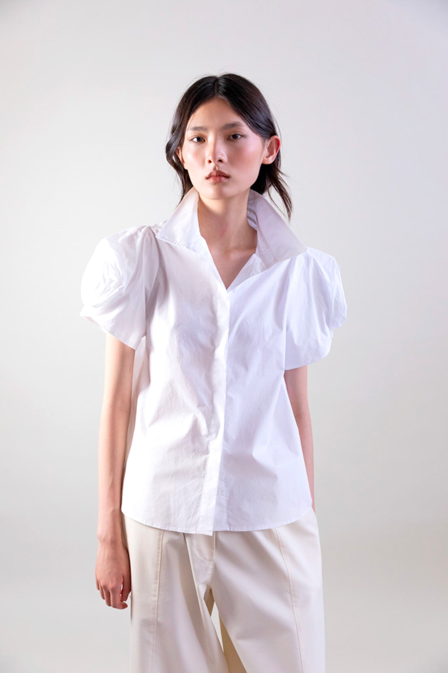 FLOWERS SHIRT WHITE