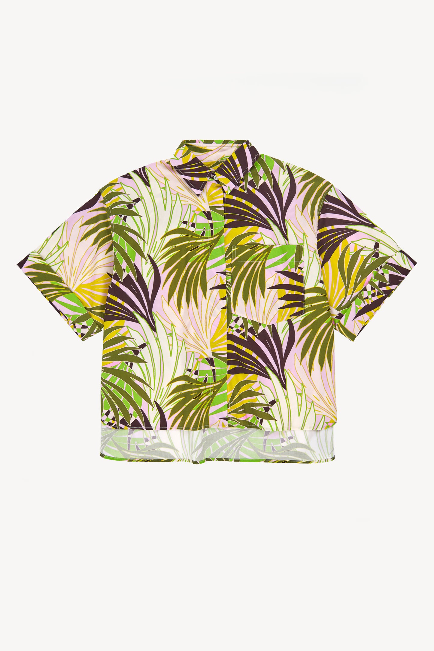CHEMISE PALMIERS MULTICOLORE