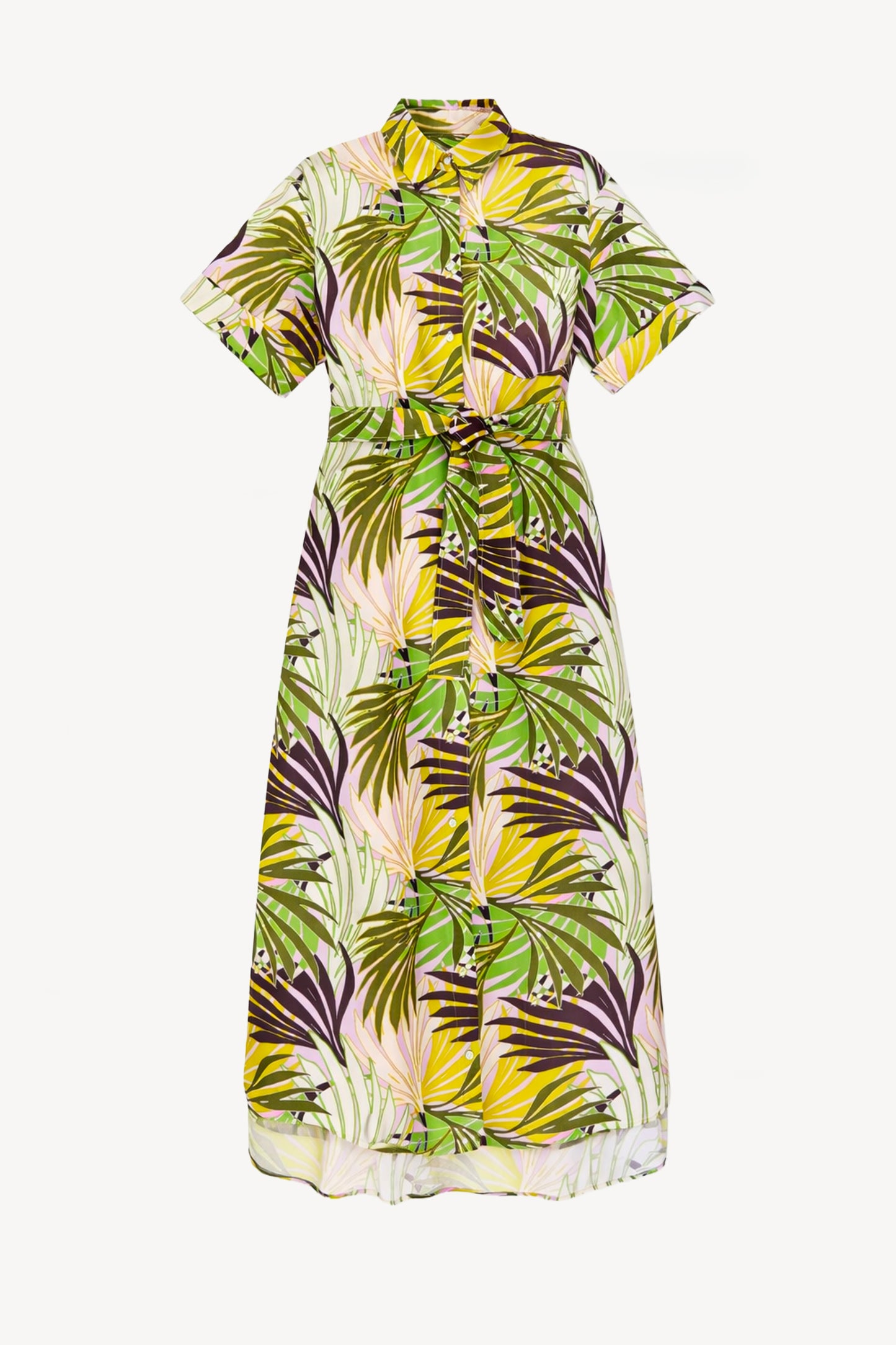 PALMTREES DRESS MULTICOULORED