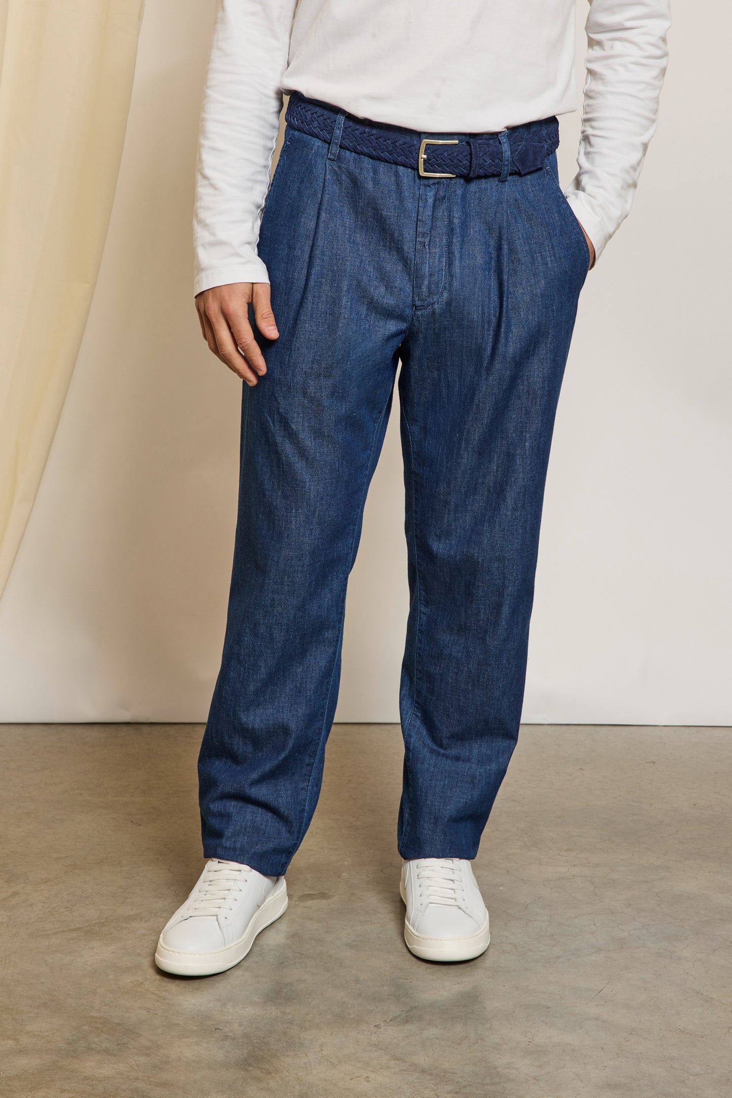 PANTALON CAROTTE DENIM