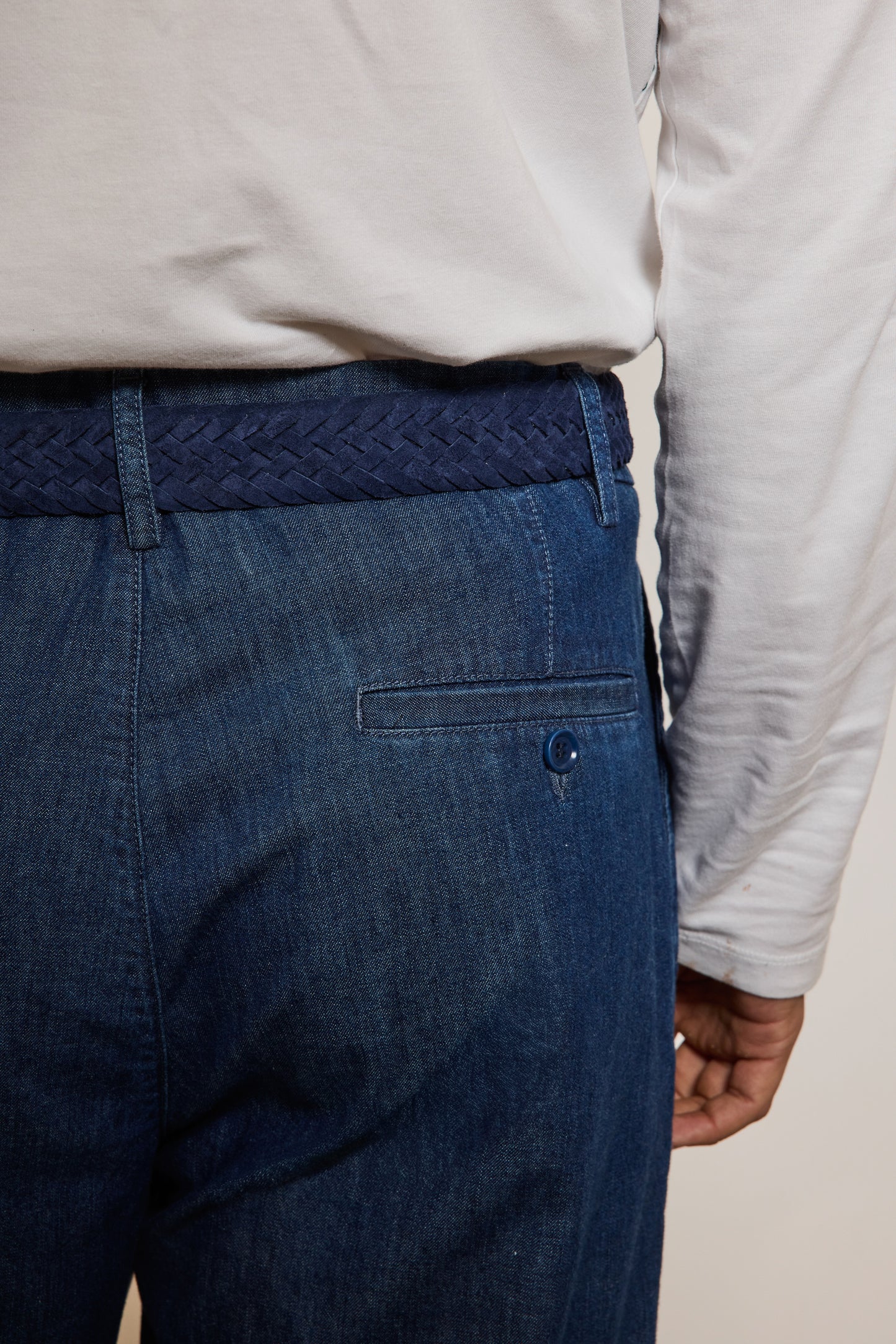 PANTALON CAROTTE DENIM