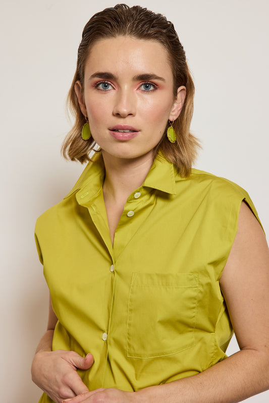 CHEMISE SANS MANCHE CUMIN